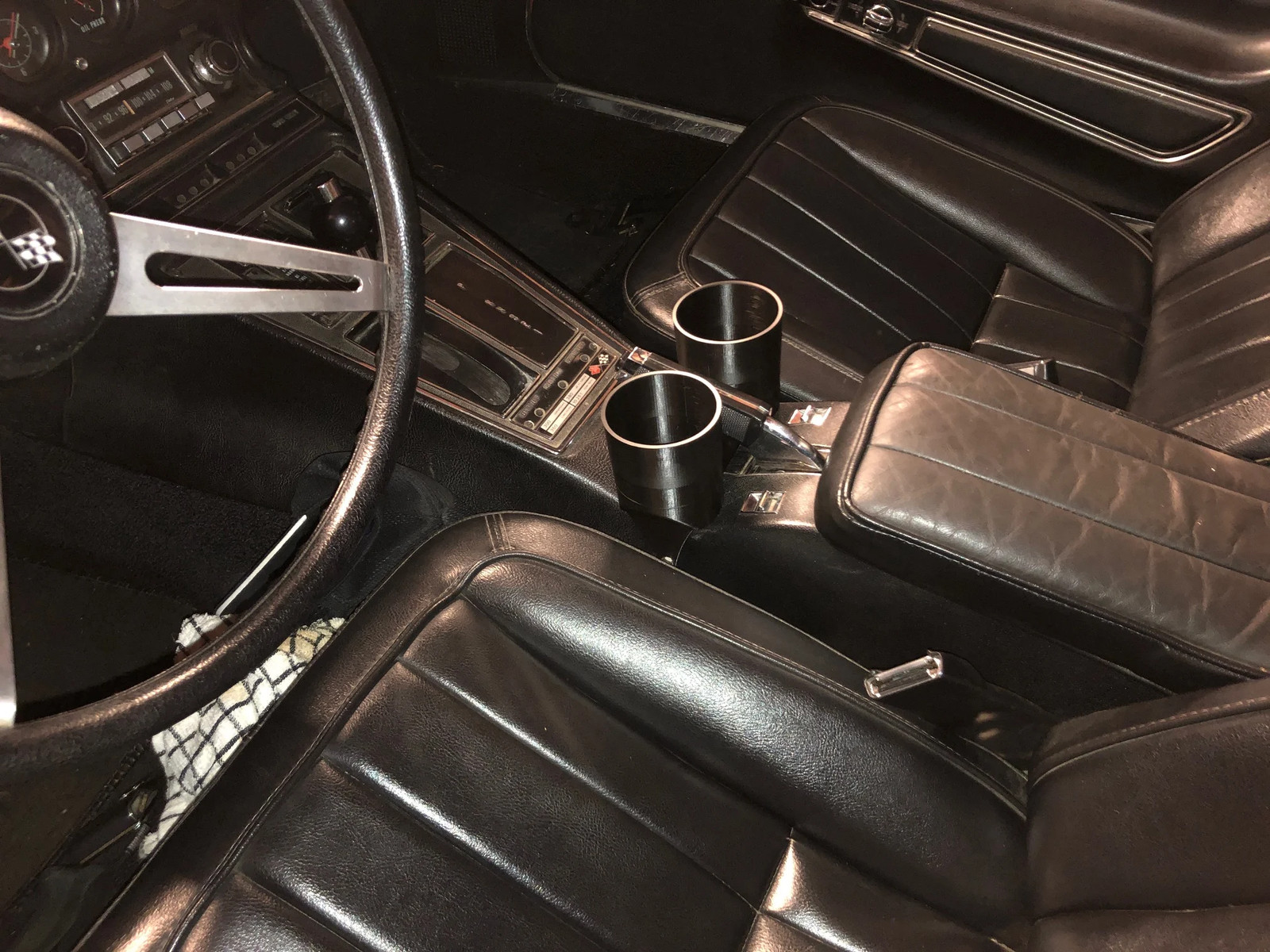 Chevrolet Corvette C3 Center Console Cup Holder