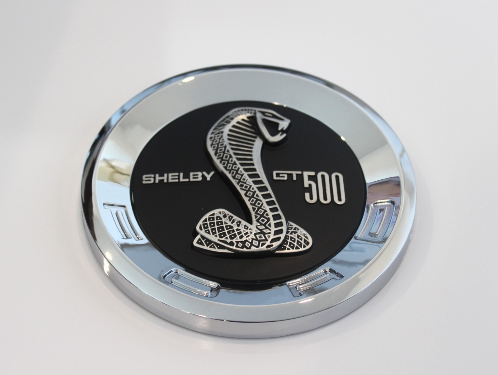 Shelby GT500 Decklid Emblem 5.9” Round Trunk Replacement Badge Mustang