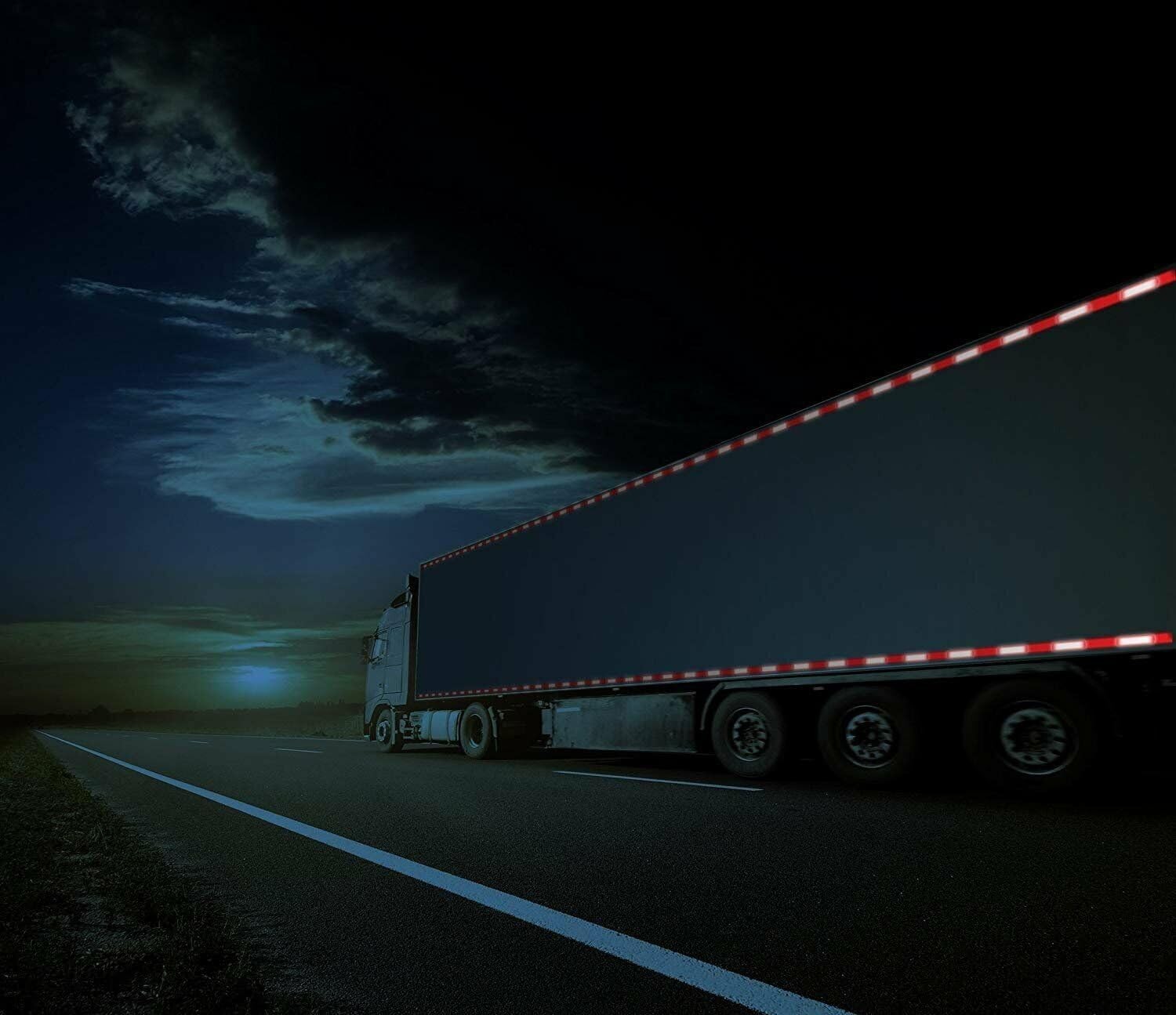Conspicuity Tape DOT-C2 Approved Reflective Trailer Red White 2”x150’ -1 Roll