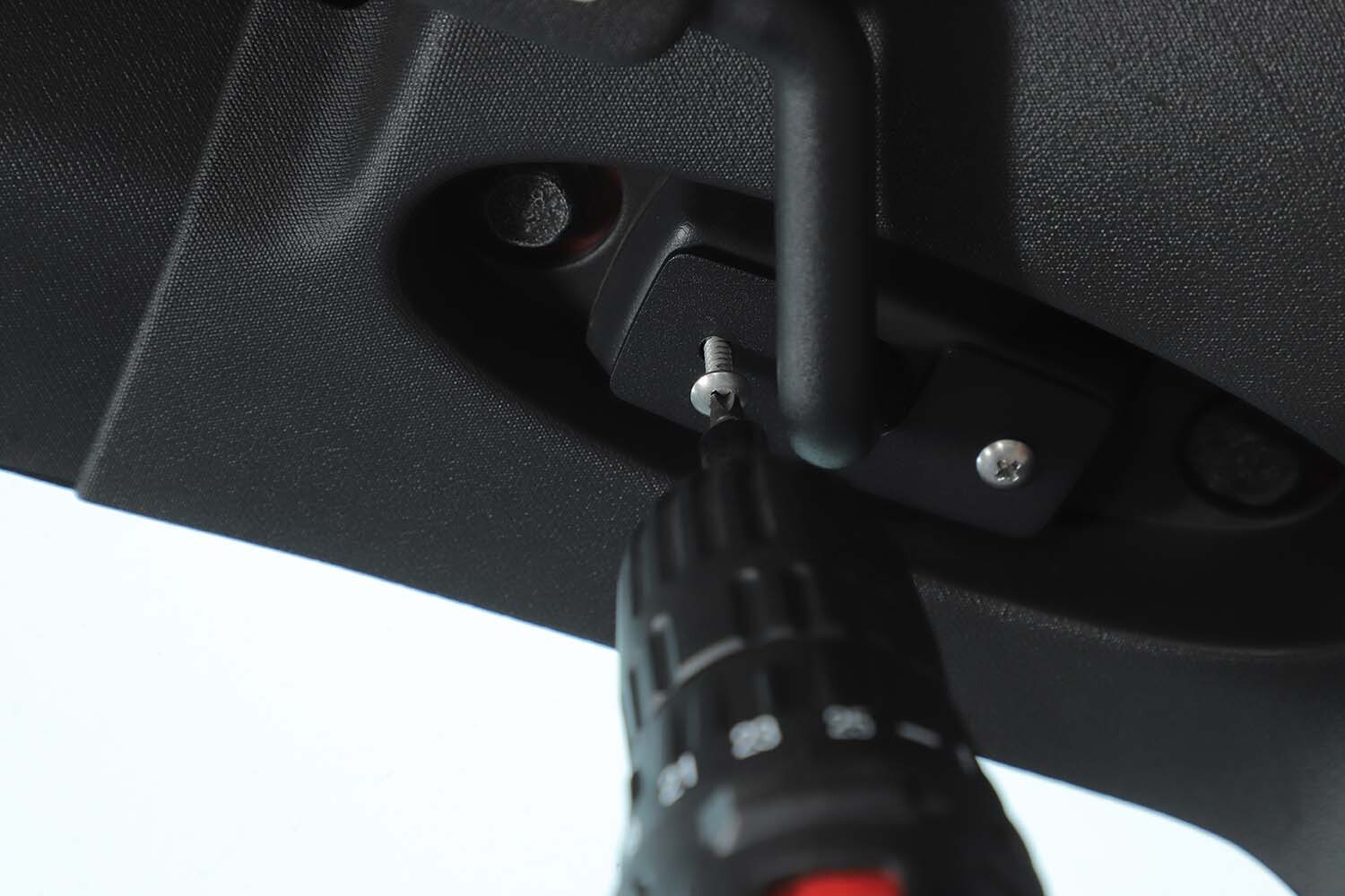 Metal Sun Visor Repair Mounting Kit Clips For Jeep Wrangler JK 07-17 Accessories