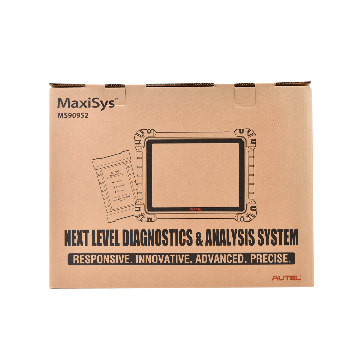 🎁【2-YEAR FREE UPDATE】🎁2026 Autel MaxiSys MS909 S2 VCI2 Programmer Topology 3.0