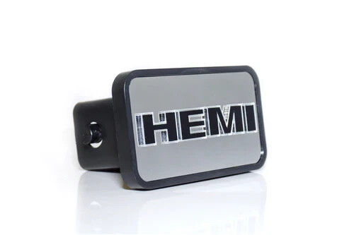 Eurosport Daytona Mopar HEMI Logo Premium Tow Hitch EU Cover Plug U.S. Made
