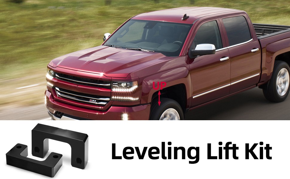 For Chevy Silverado 2007-2019 GMC Sierra GM 1500 LM 2.5″ Front Leveling lift kit