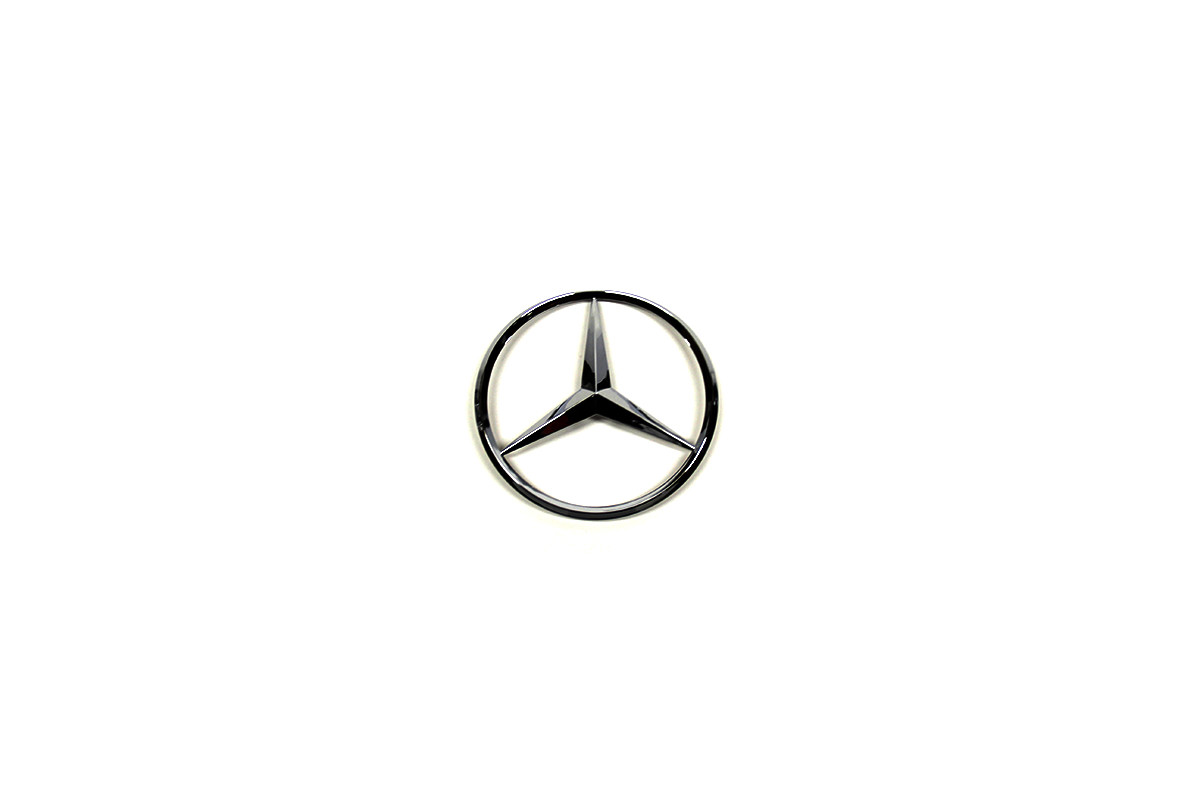 MERCEDES W208 W210 E320 E430 CLK320 CLK430 CLK55 TRUNK STAR EMBLEM BADGE GENUINE