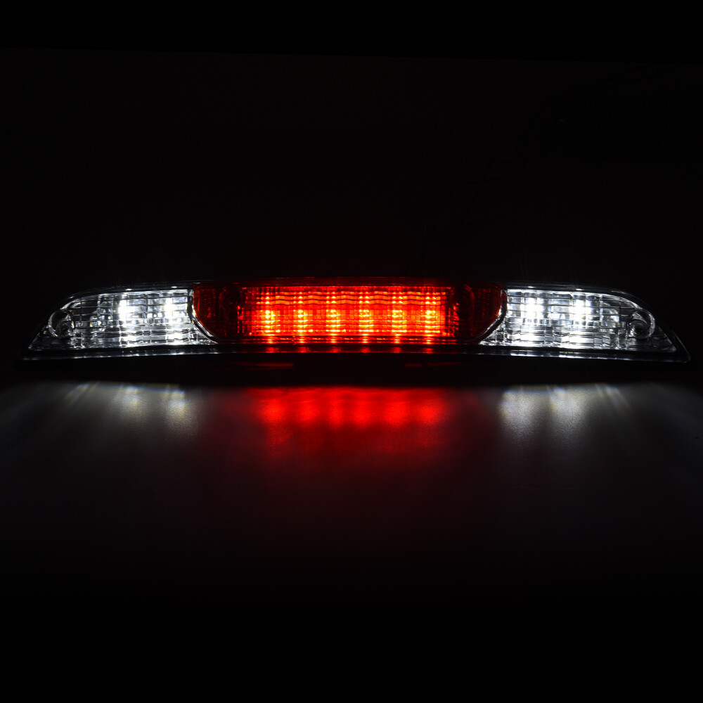 LED 3RD Brake Light Cargo Lamp Fit For 2015-2019 FORD F-150 Clear&Red Lens Rear