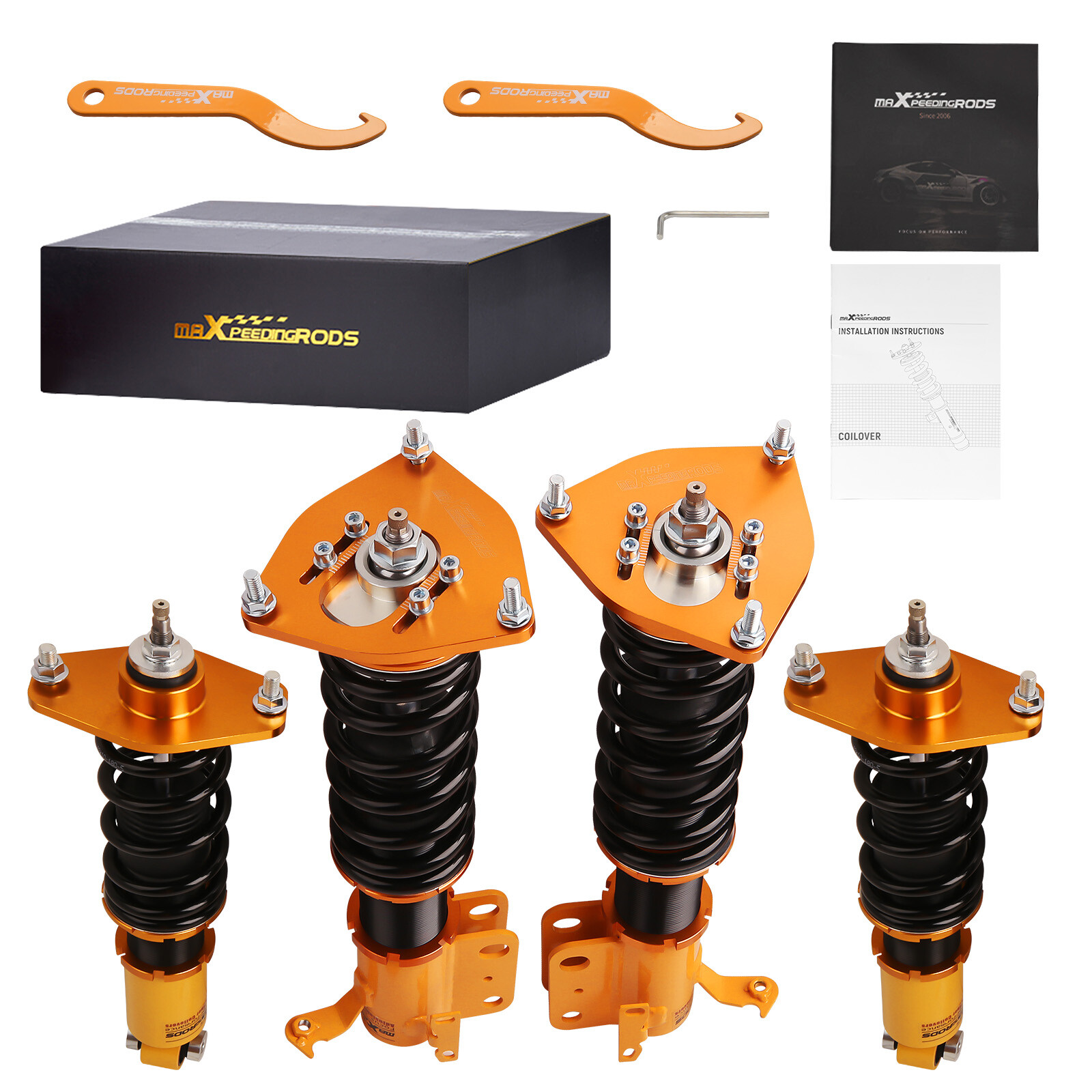 24 Way Damper Coilovers Suspension For Subaru BRZ Toyota 86 Scion FR-S 12-22
