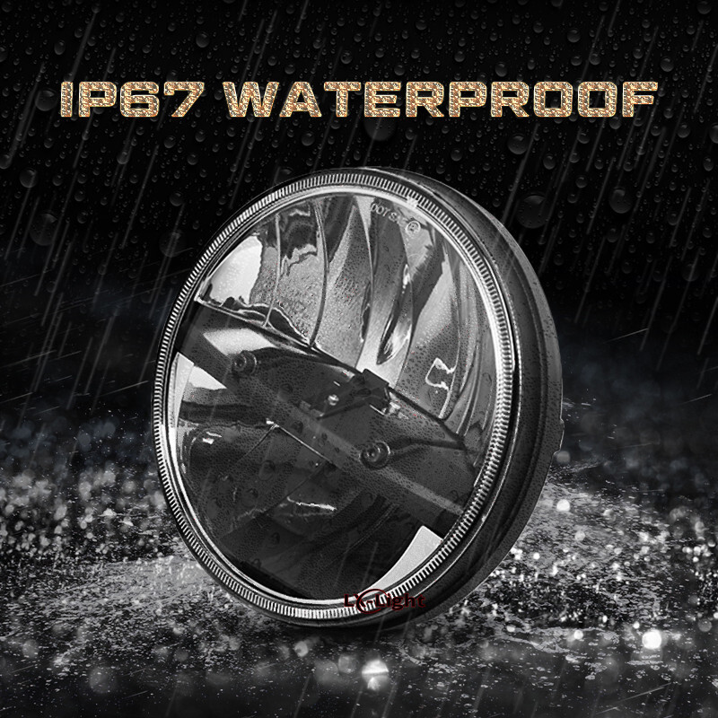 DOT Approved 7″ inch Round Led Headlight High-Low Beam for Chevy II/Nova 1969-79