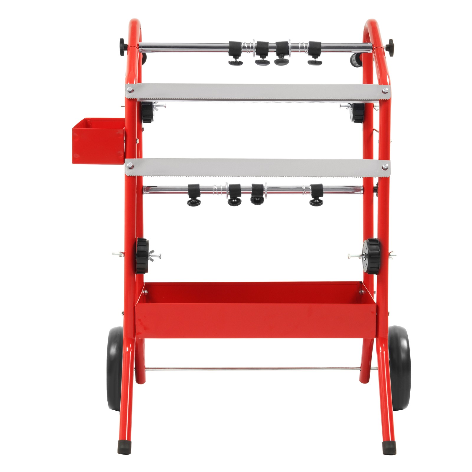 18″ Mobile Multi-Roll Masking Machine Dispenser w/ 2 Paper Bars for Auto Body