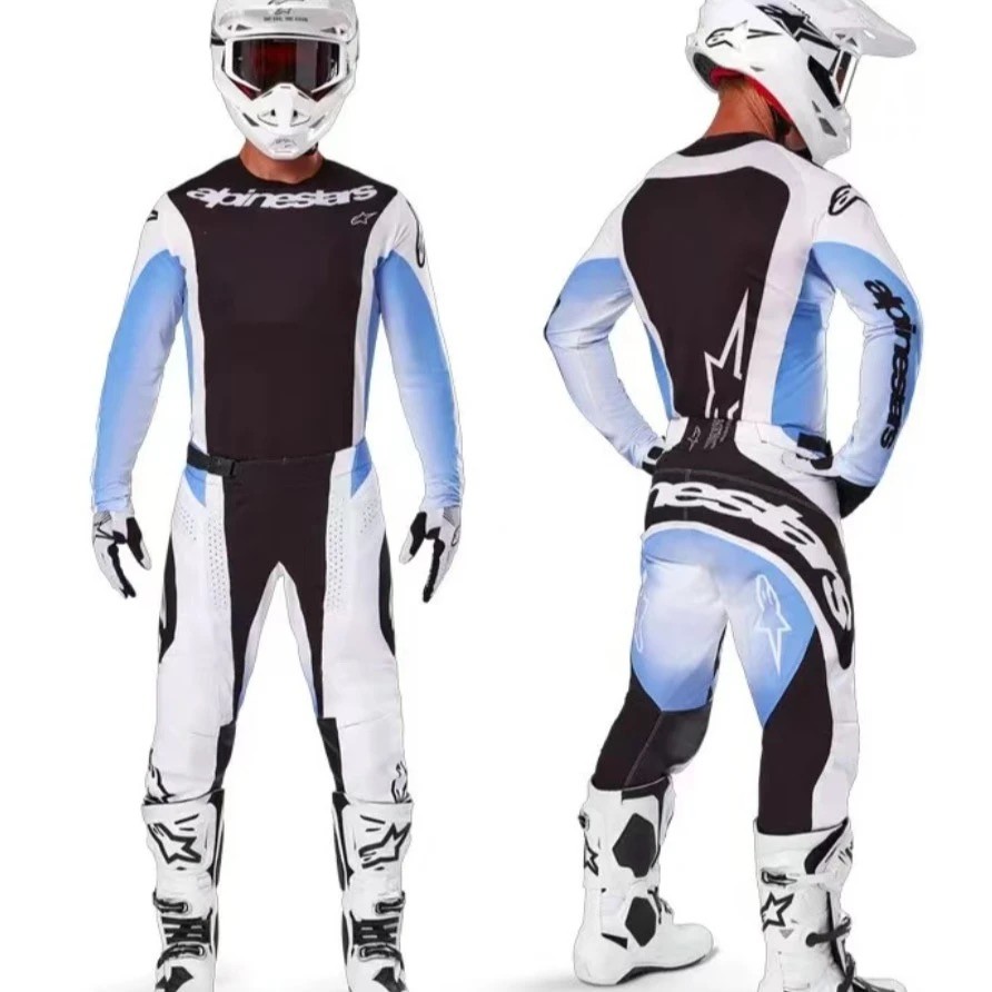2025 Alpinestars SuperTech Motocross Racing Gear Set Jersey/Pants Combo MX Suit