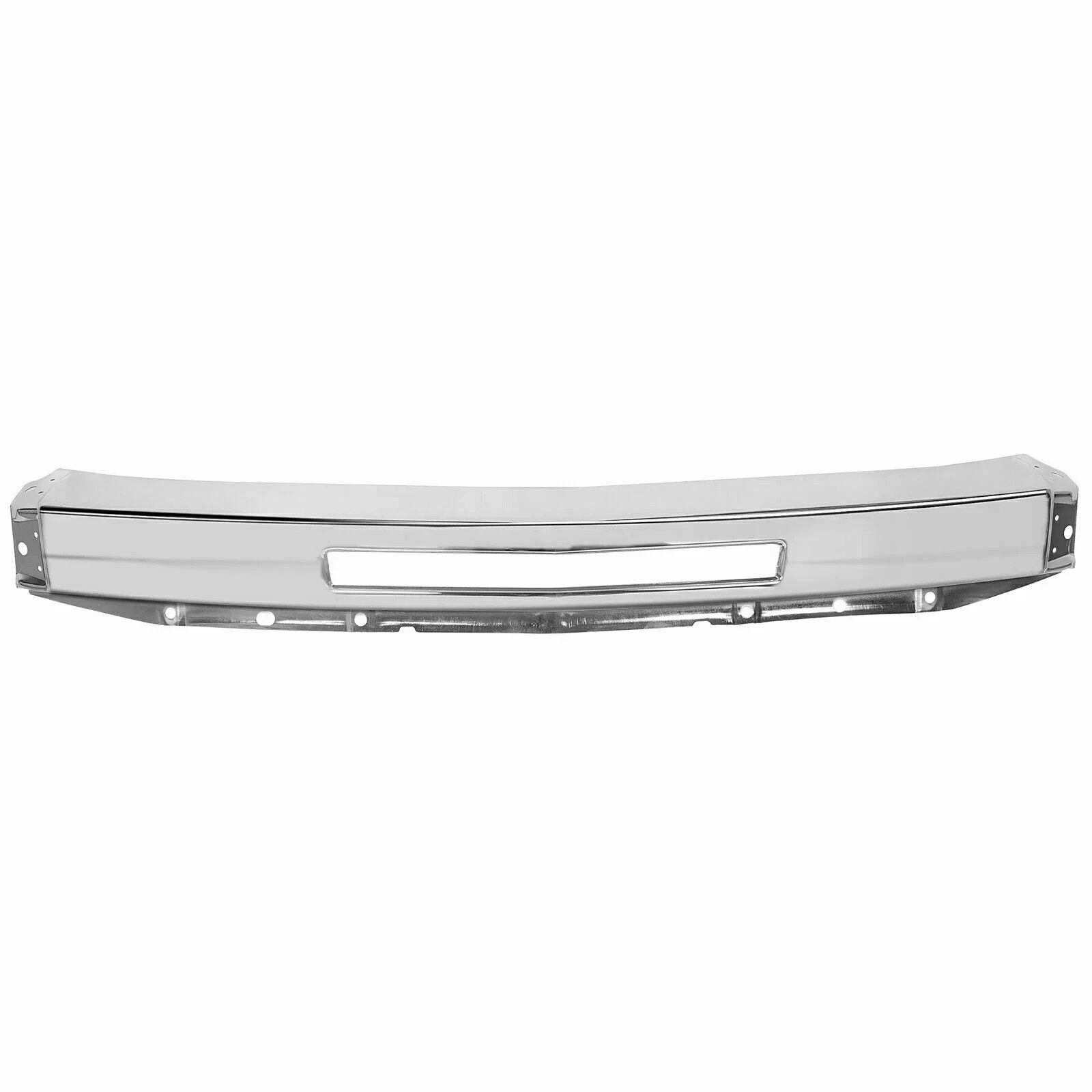 Front Bumper Chrome Kit With Lights Pair For 2007-2013 Chevrolet Silverado 1500