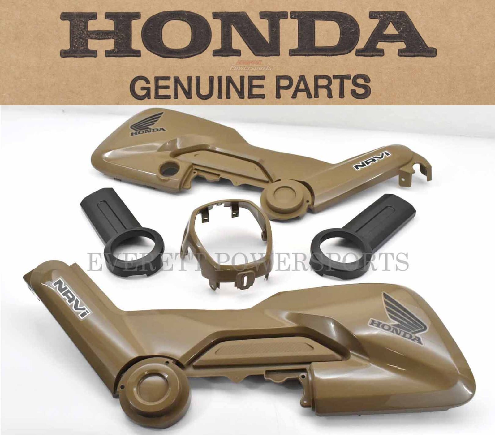 Fairing Plastic Kit NAVi 22-23 Ladkah Brown Full Color Panel Set OEM Honda #A270