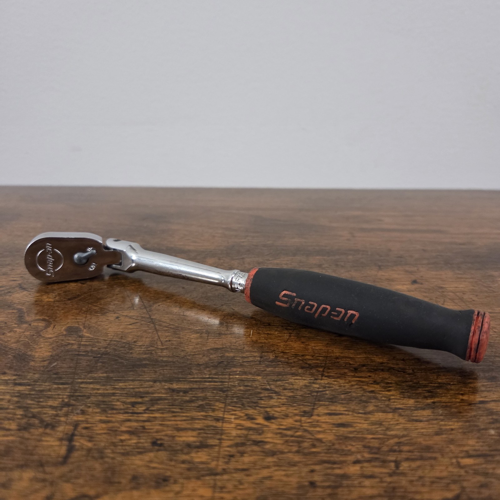 Snap On thlf72 1/4” Flex Head Ratchet Black And Red Handle