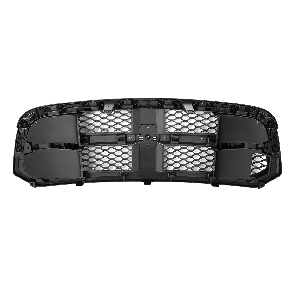Gloss Black Grill Honeycomb Front Bumper Grille For Dodge Ram 1500 2013-2018 New
