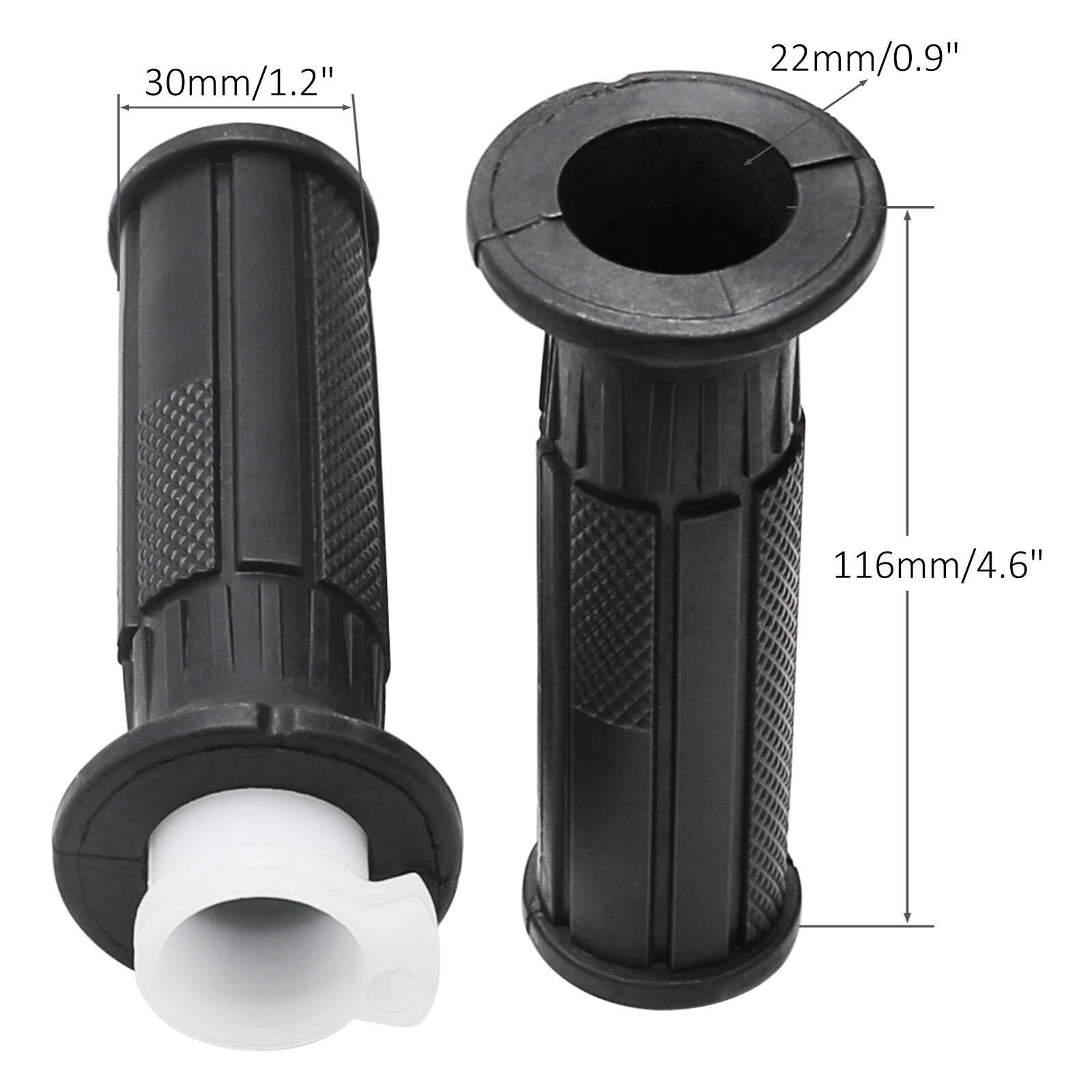 7/8″ 22mm Twist Throttle Accelerator Handle Grips For 49cc Bikes Mini Motorcycle