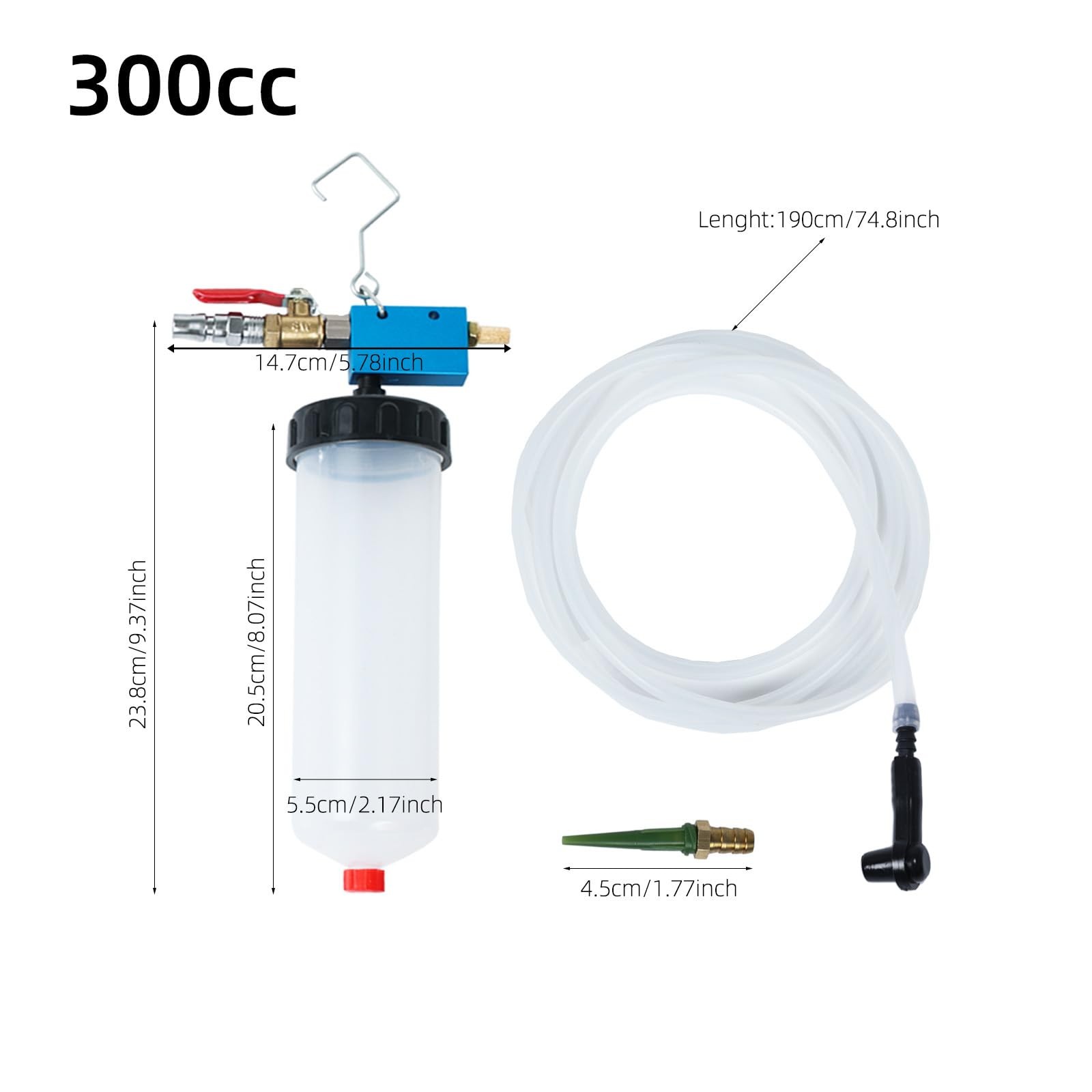VortecSys Auto Brake Fluid Extractor, and Clutch Drained Bleeder…