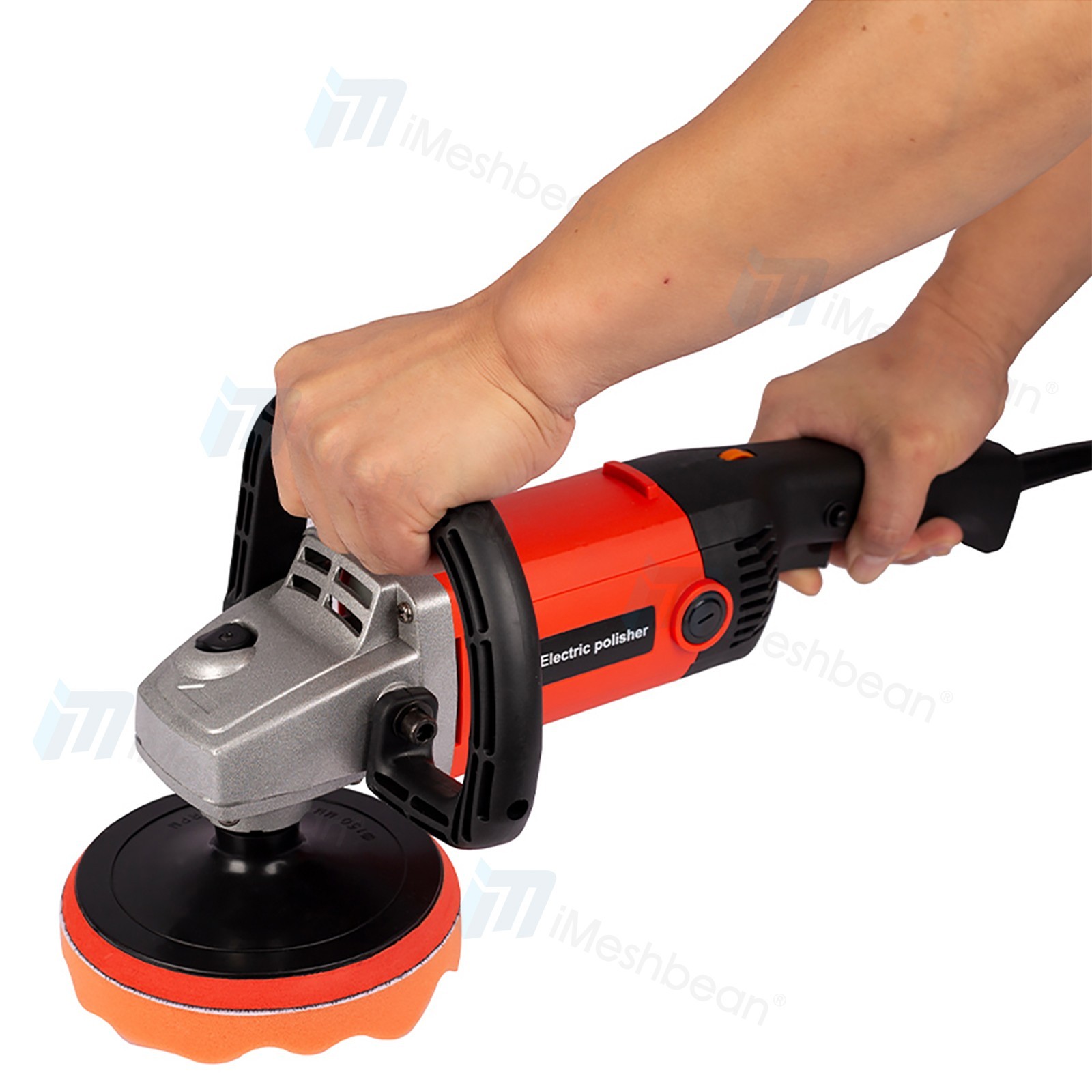 1400W Car Polisher Polishing Machine Buffer Sander 5″ 6″ 7″ Wax Pad Buffing Kit
