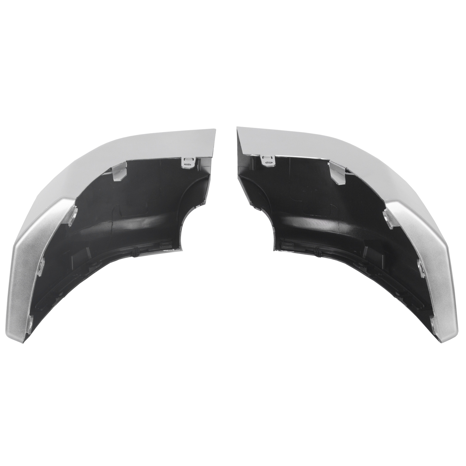 Rear Bumper Ends Caps Painted Silver LH+RH For Toyota FJ Cruiser 2007-2014 Pair