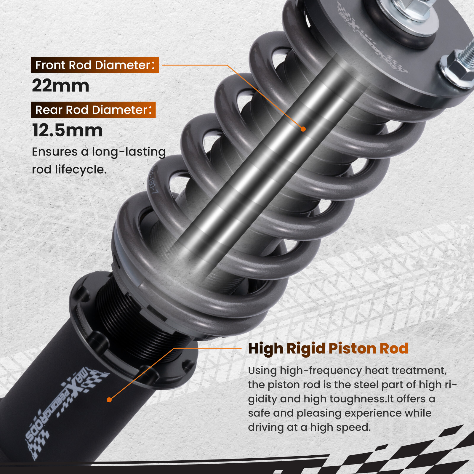 MaXpeedingrods Coilovers Lowering Kit For Honda Civic 1988-2000