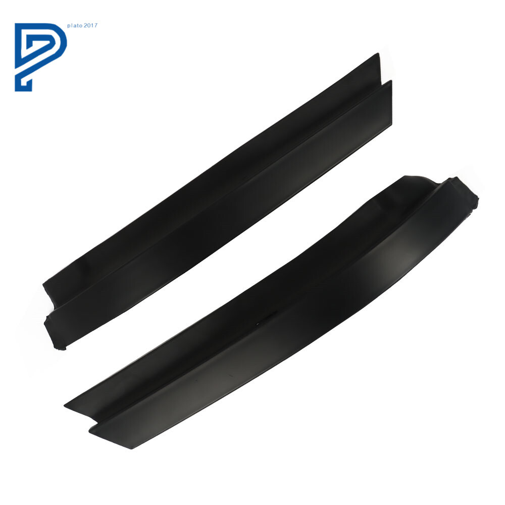 Pair Front Upper Bumper Filler Panel for 2016-2018 Chevrolet Silverado 1500