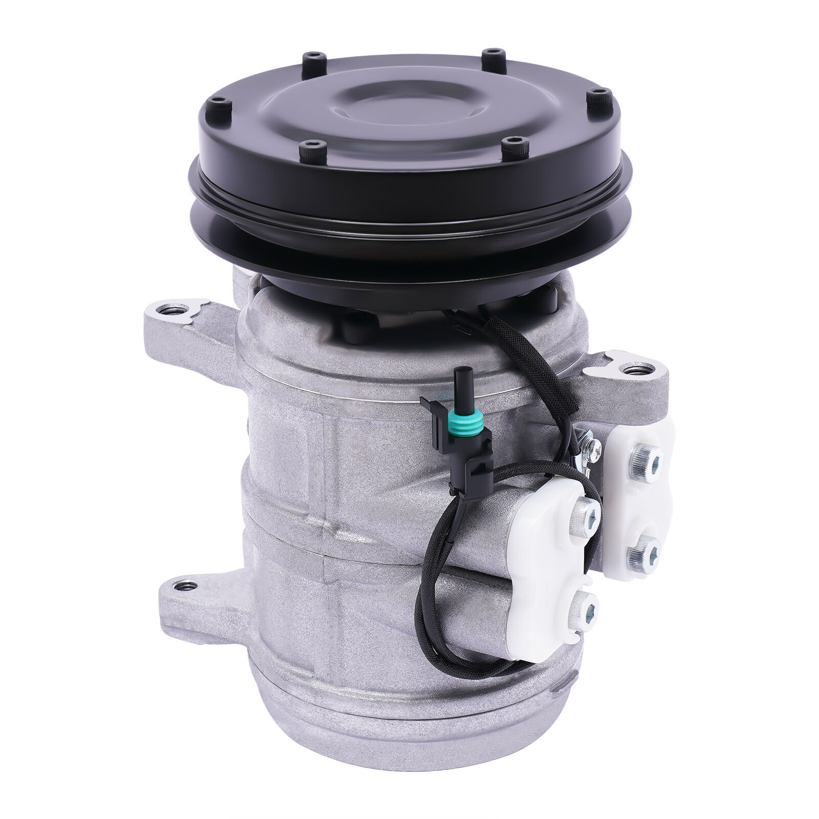 DC 12V A/C Compressor Replacement For John Deere Tractor Loader RE10972/ RE12513