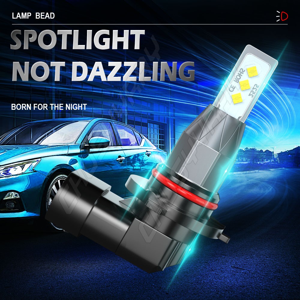 For Ram 1500 2011-2018 LED Headlight KIT Hi Lo Beam + Fog Light Bulbs 360000LM