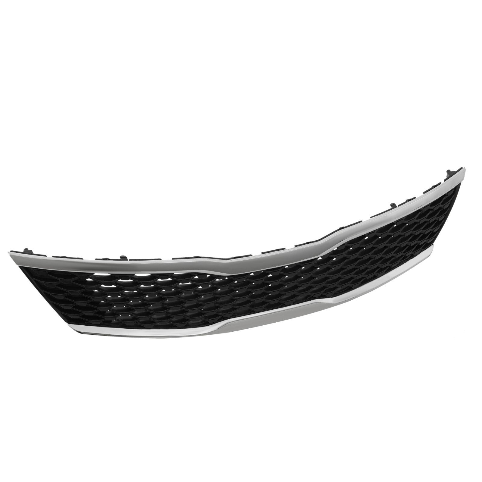 Front Upper Bumper Grille Chrome/Black Grill For 2016 2017 2018 Kia Optima LX EX