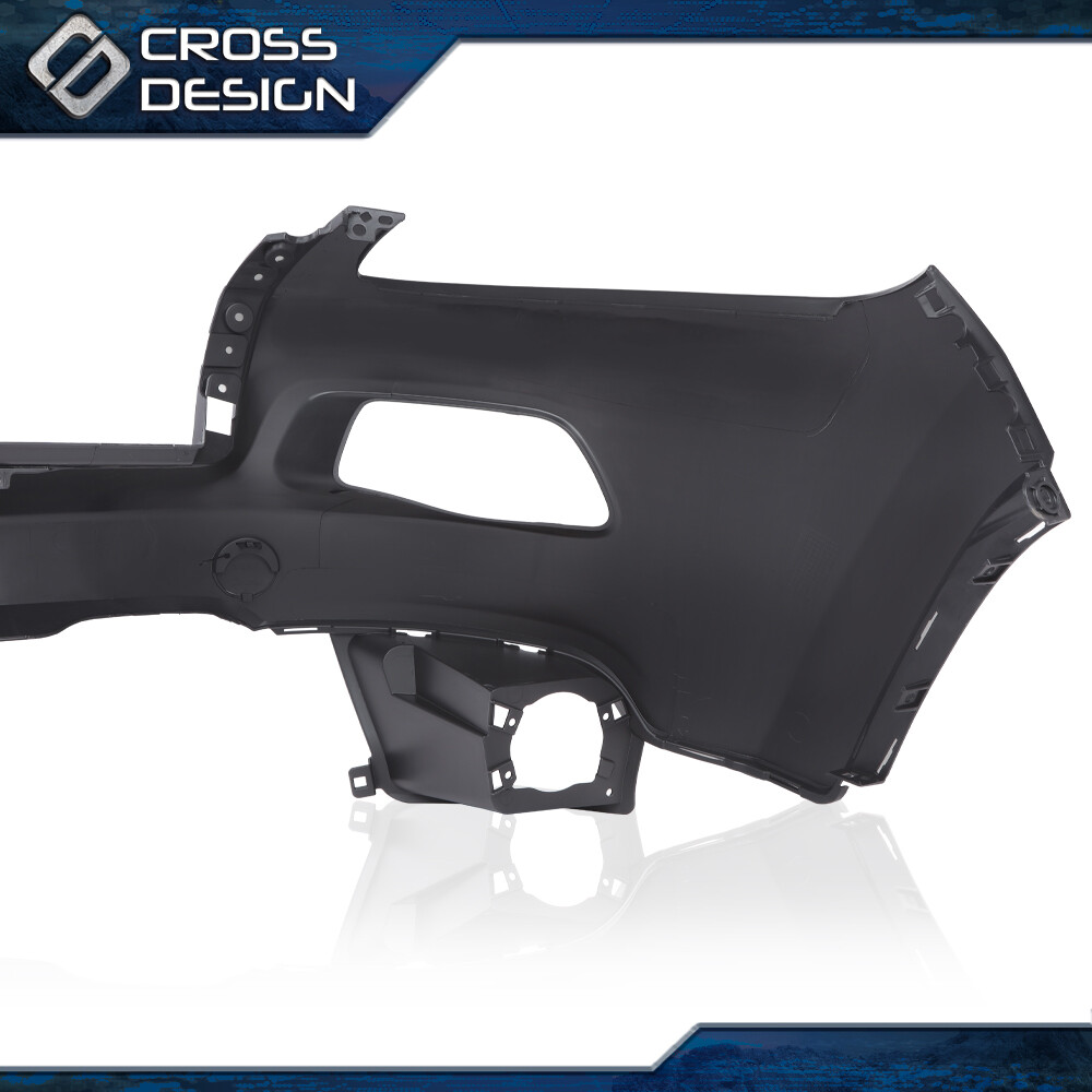 Front Upper Bumper Cover Fits 2014 2015 2016 2017 2018 Jeep Cherokee