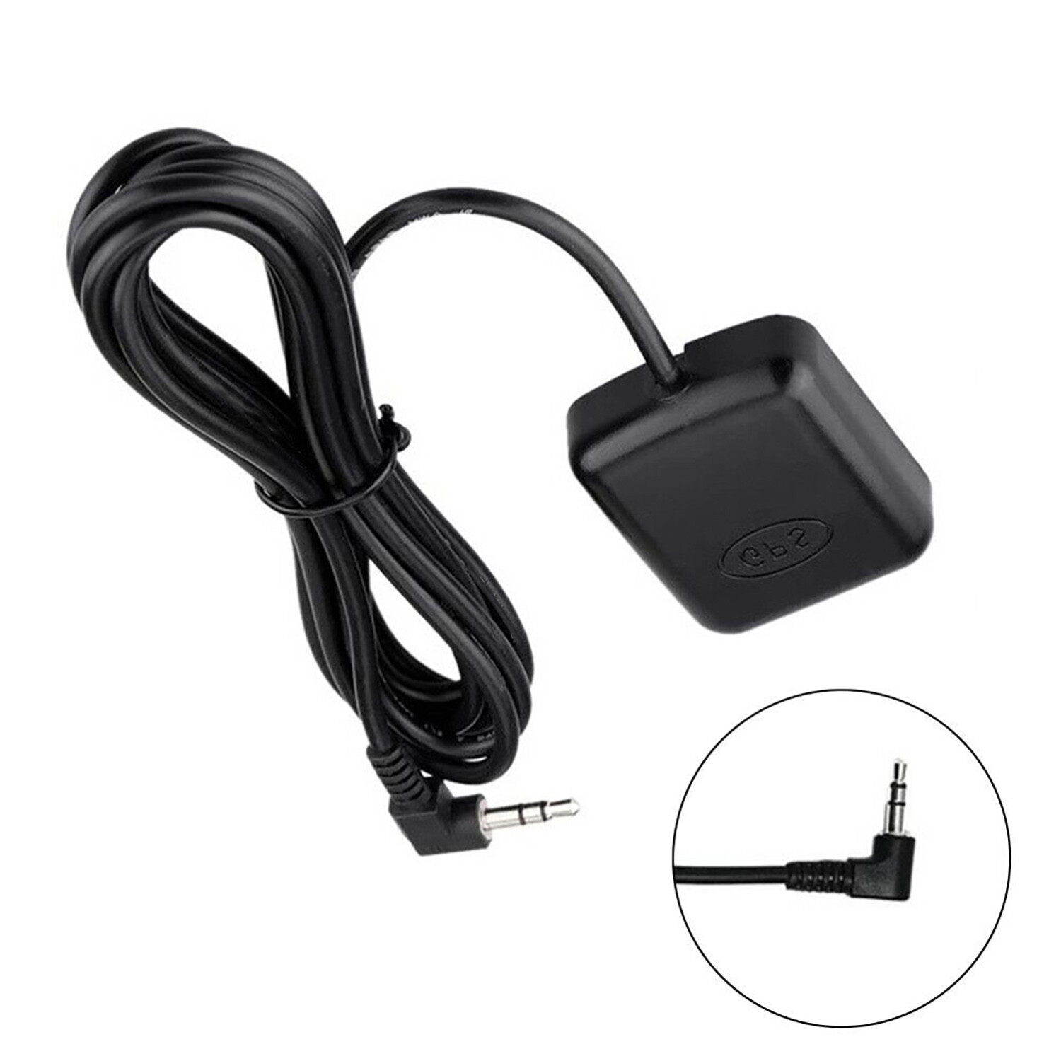 3.5mm Elbow External GPS Antenna For Car Truck SUV Dash Cams Dash Camera