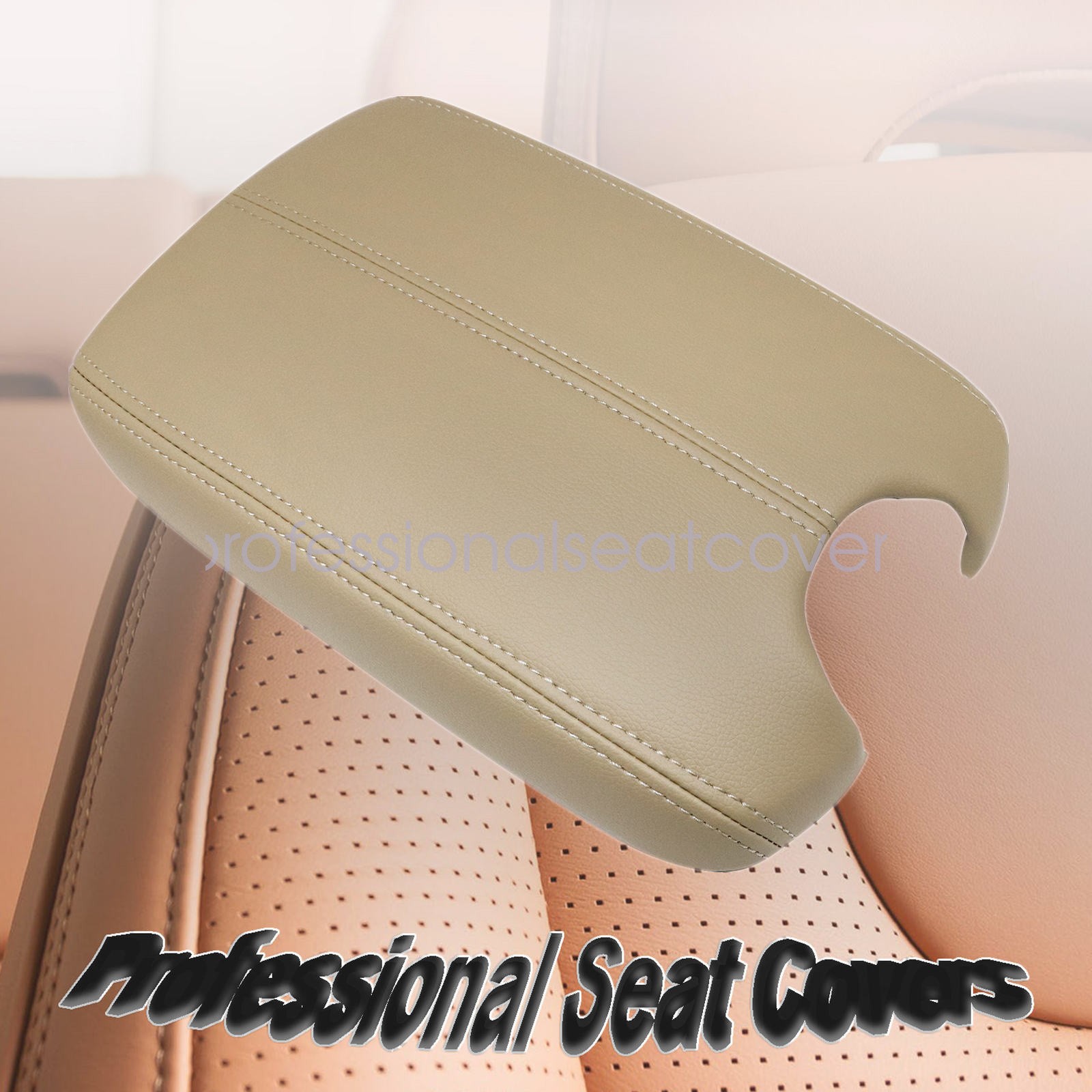 Replacement Center Console Armrest Lid Cover For 2012 Honda Accord Beige