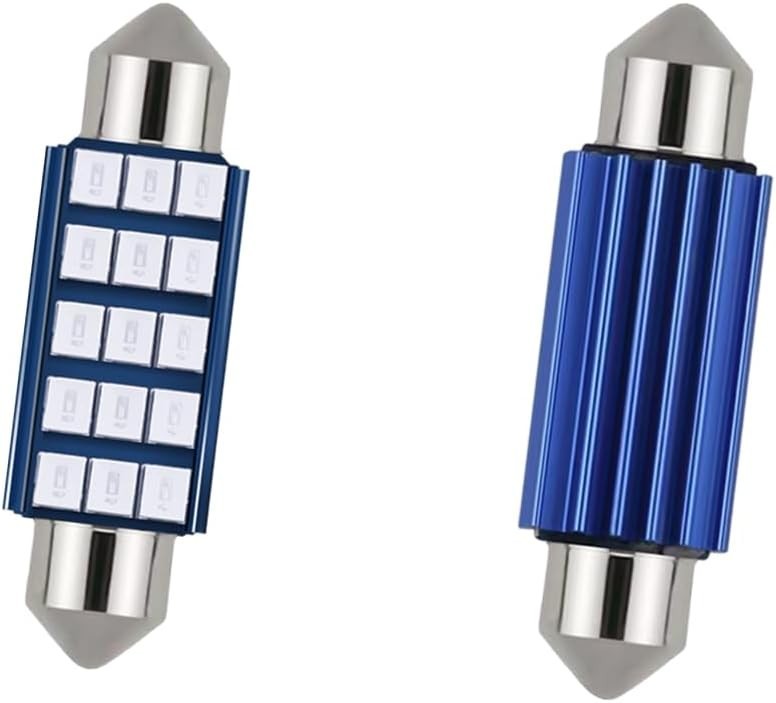High-Quality 578 LED Interior Bulbs – 6000K Waterproof Blue Light, 50,000 Hours