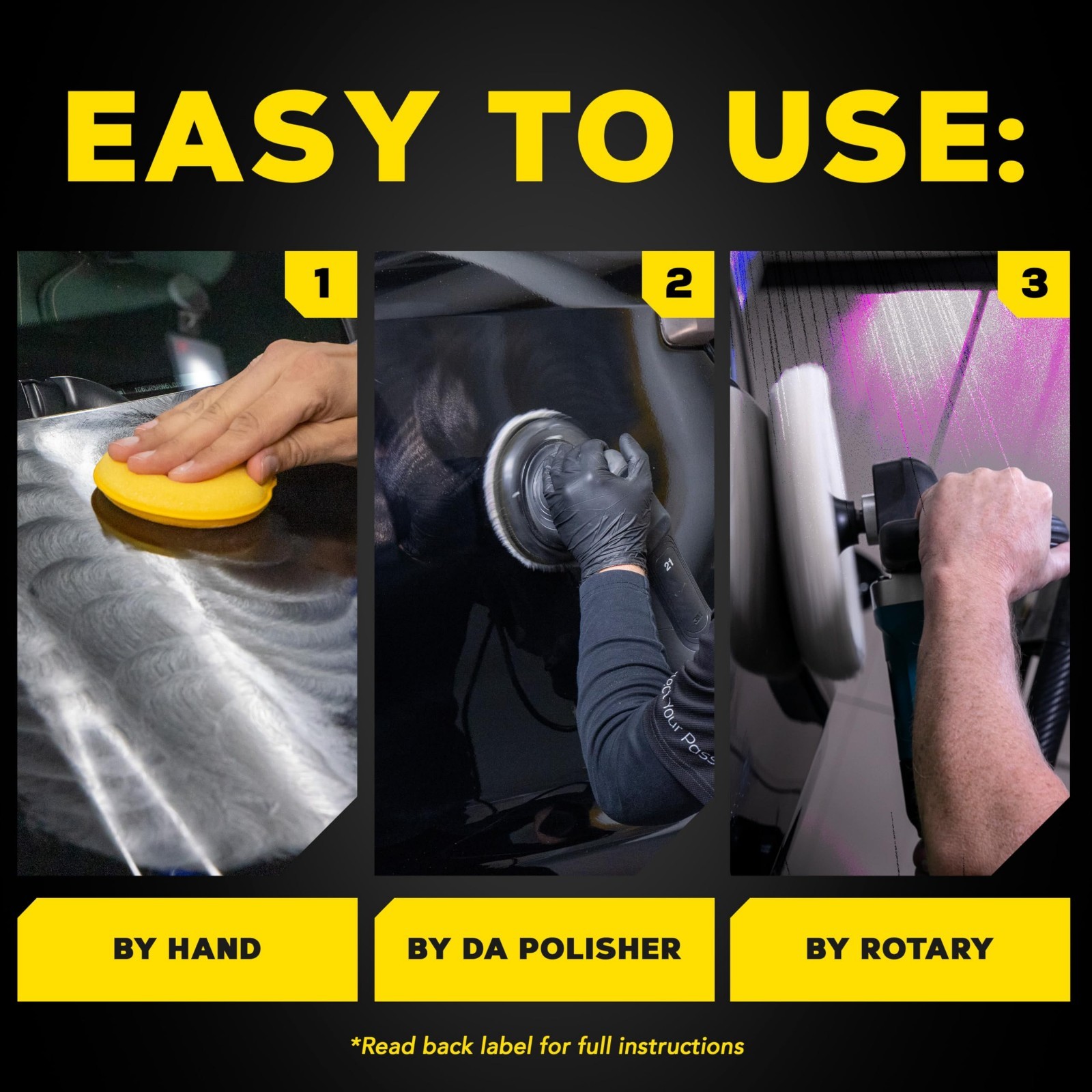 Professional Car Polish 32oz – User-Friendly Light Defect Removal & High-Gloss F