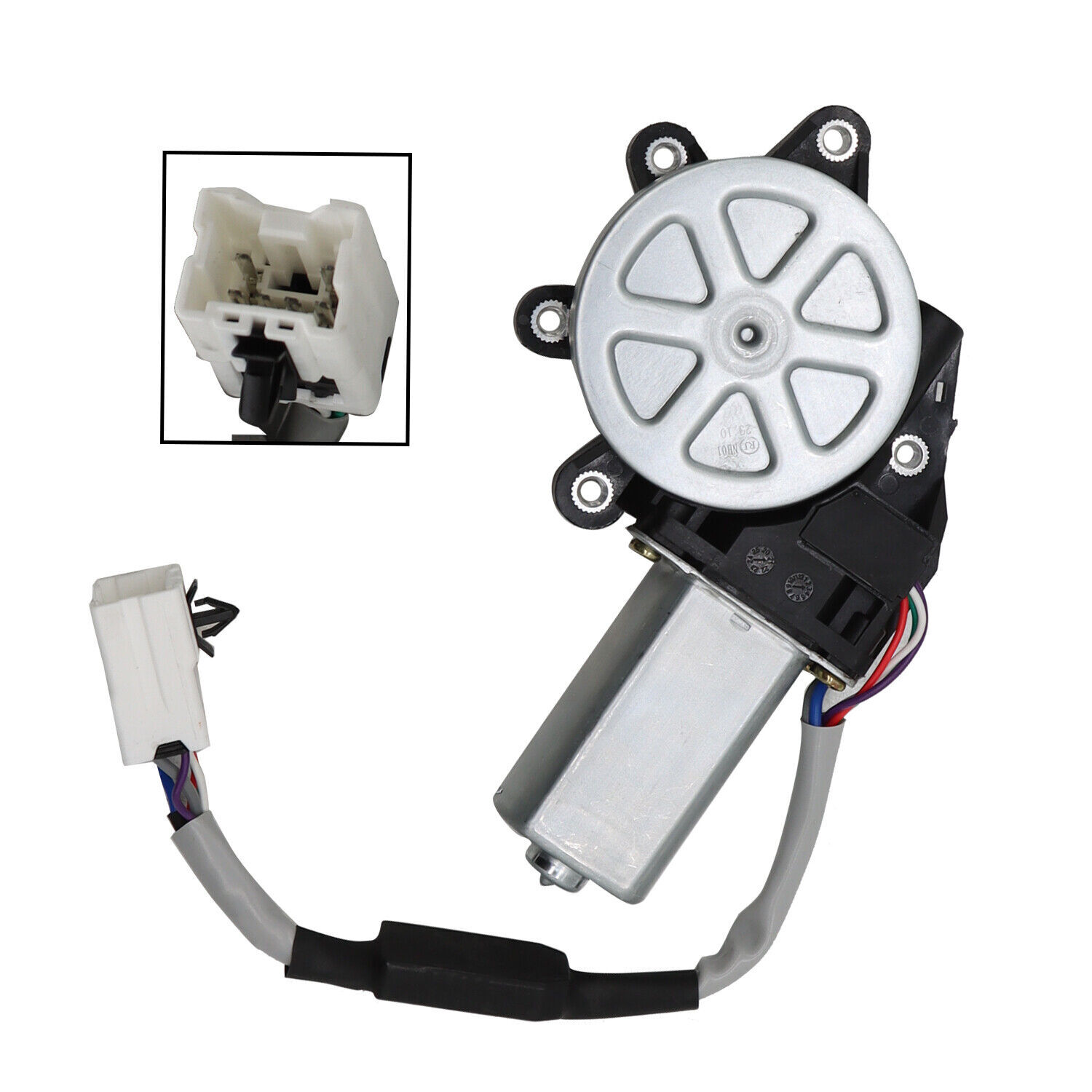 Front Left And Right Window Motors For 03-07 Infiniti G35 & 03-09 Nissan 350Z