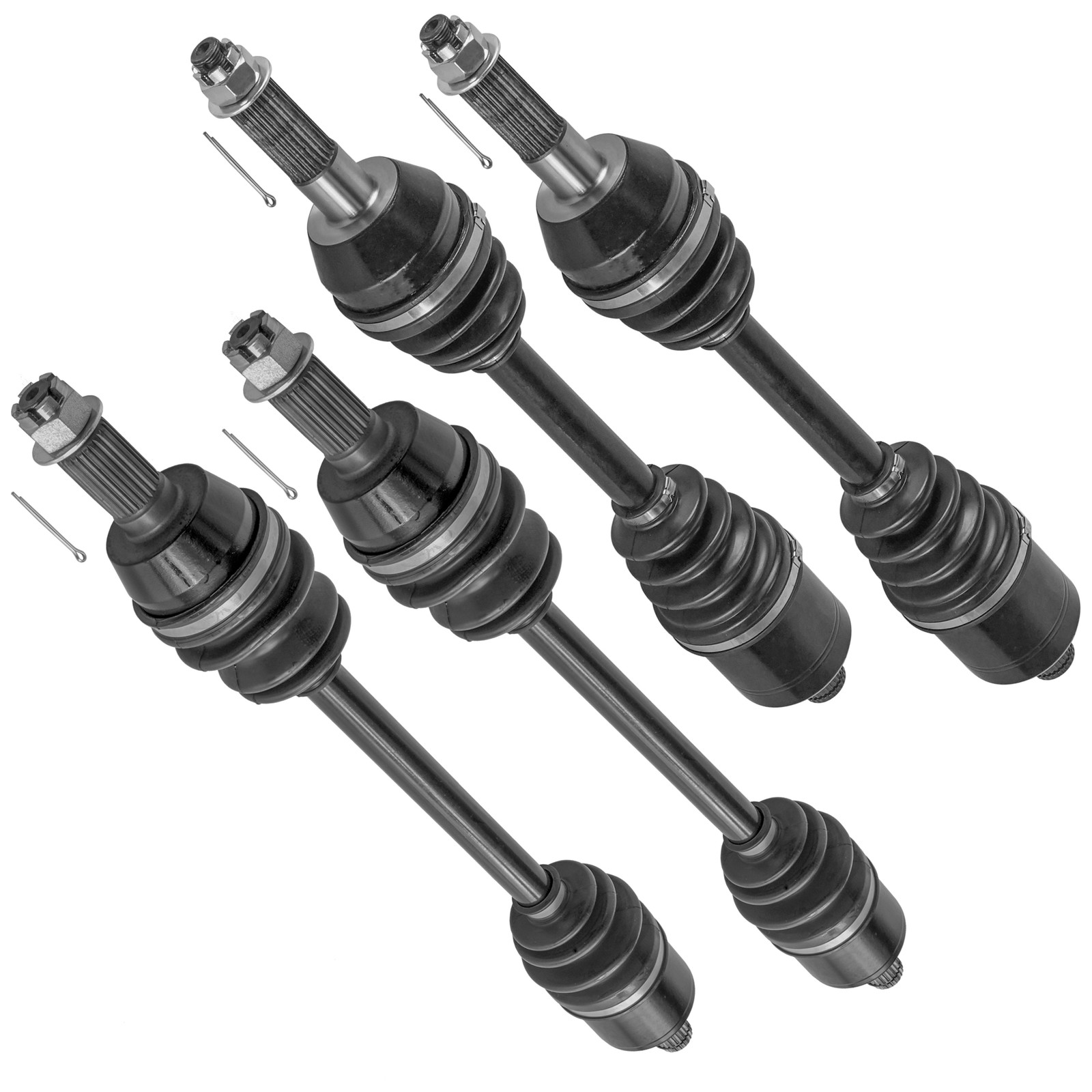 Front & Rear Complete CV Joint Axle For Polaris RZR 570 2012-2022 Left & Right