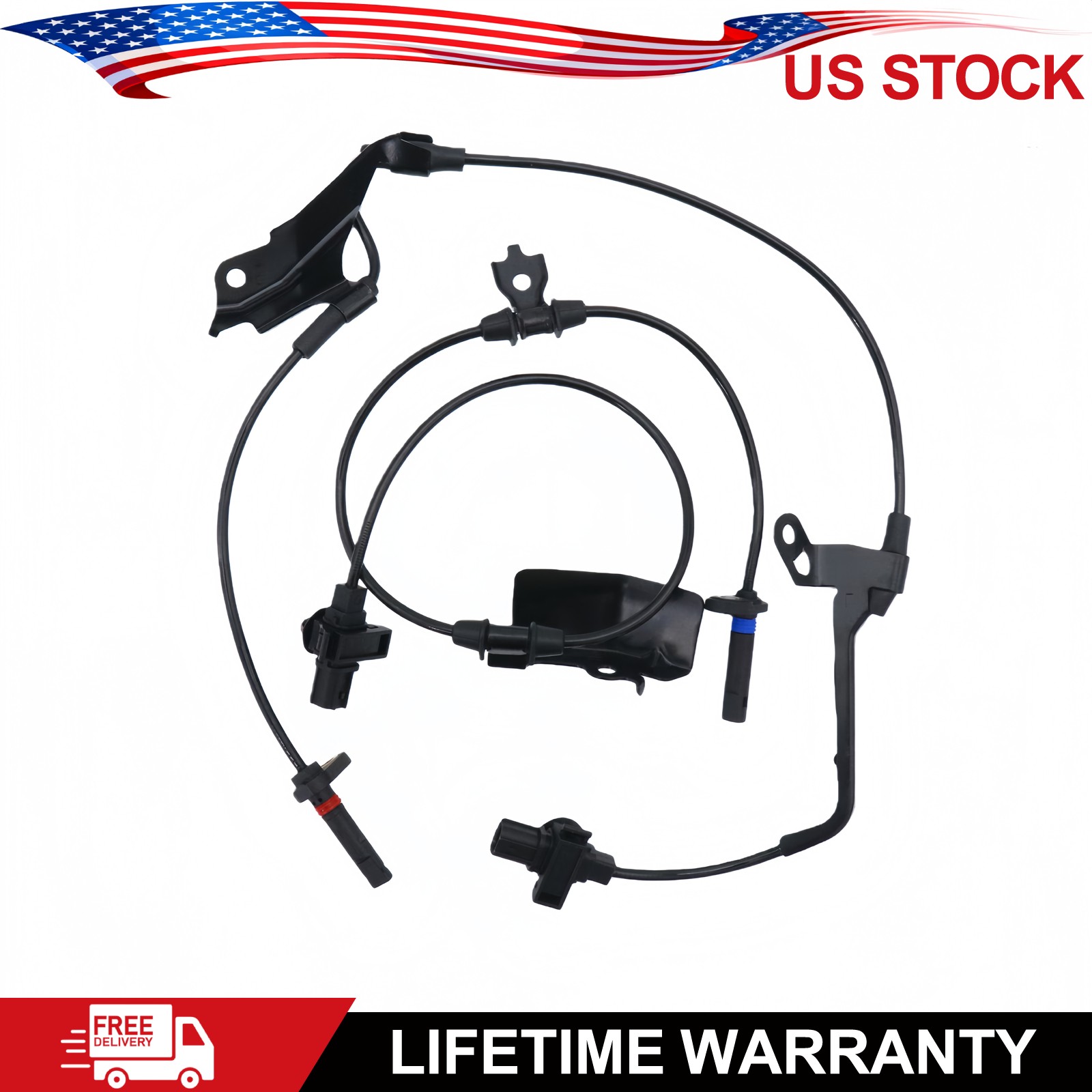 4x ABS Wheel Speed Sensor Front Rear Left Right Fits Acura MDX 2007-2012 Set