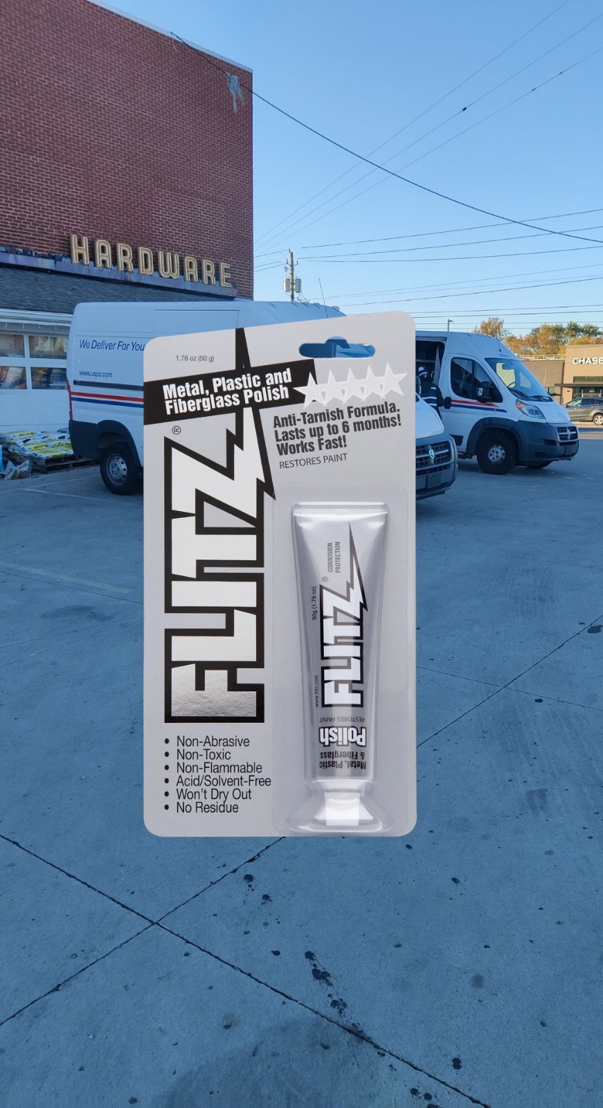 FLITZ Metal Plastic Fiberglass Polish Paste