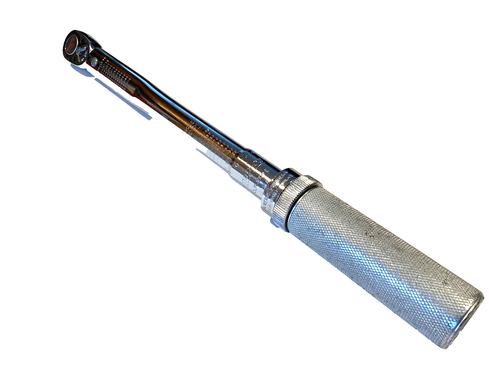 Snap On QJR2100E 3/8” Drive Adjustable Click Type Torque Wrench 15 To 100 Ft Lbs
