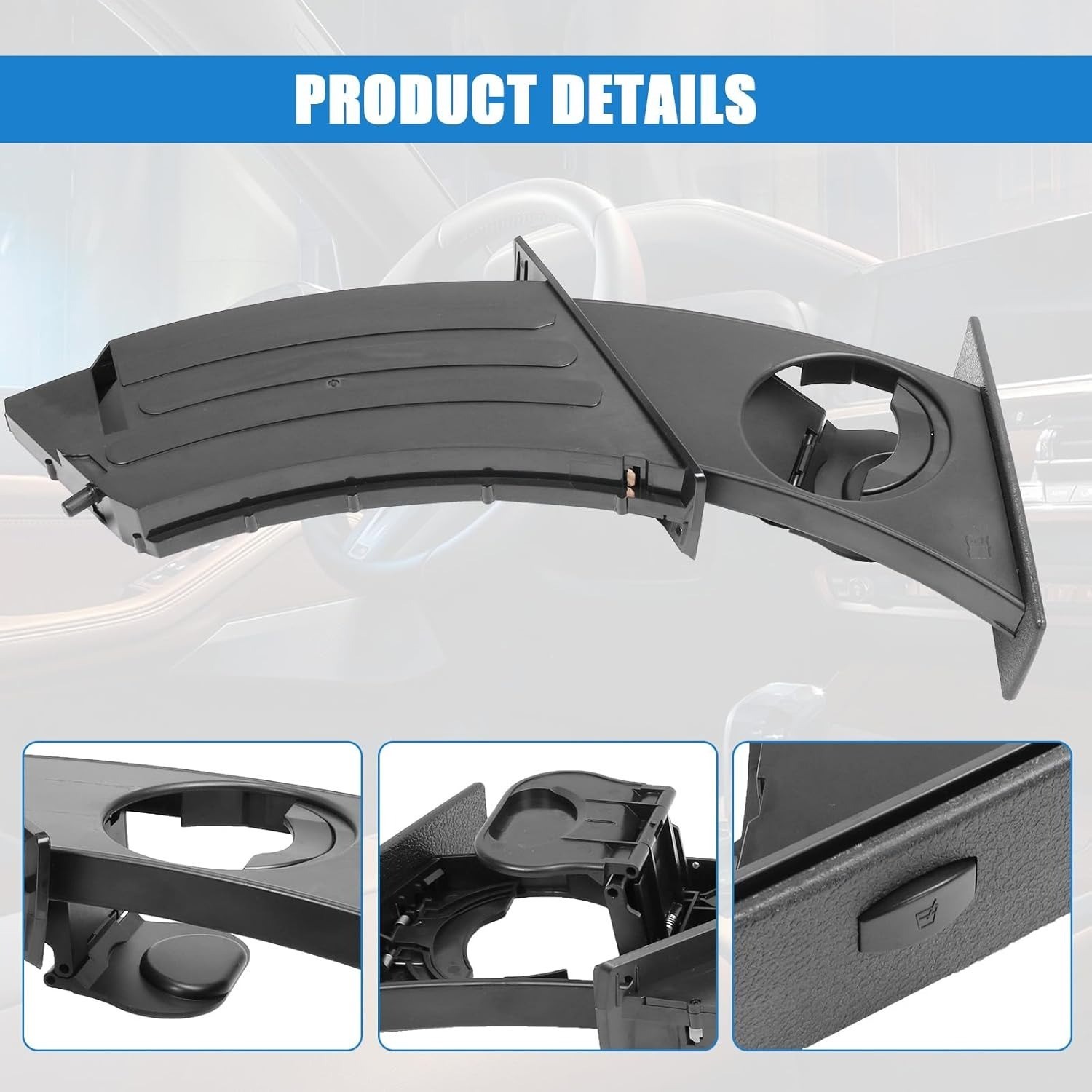 Driver Side Cup Holder Compatible BMW 5 Series E60 E61 2004-2010 51459125622