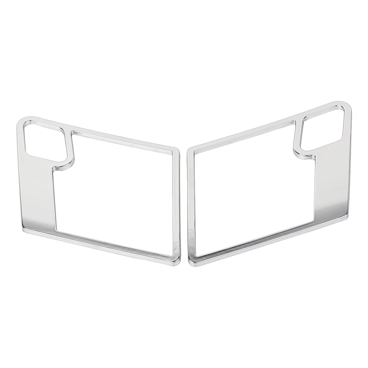 Chrome ABS Plastic Front Speaker Trim For Honda Goldwing 1500 GL1500A Aspencade