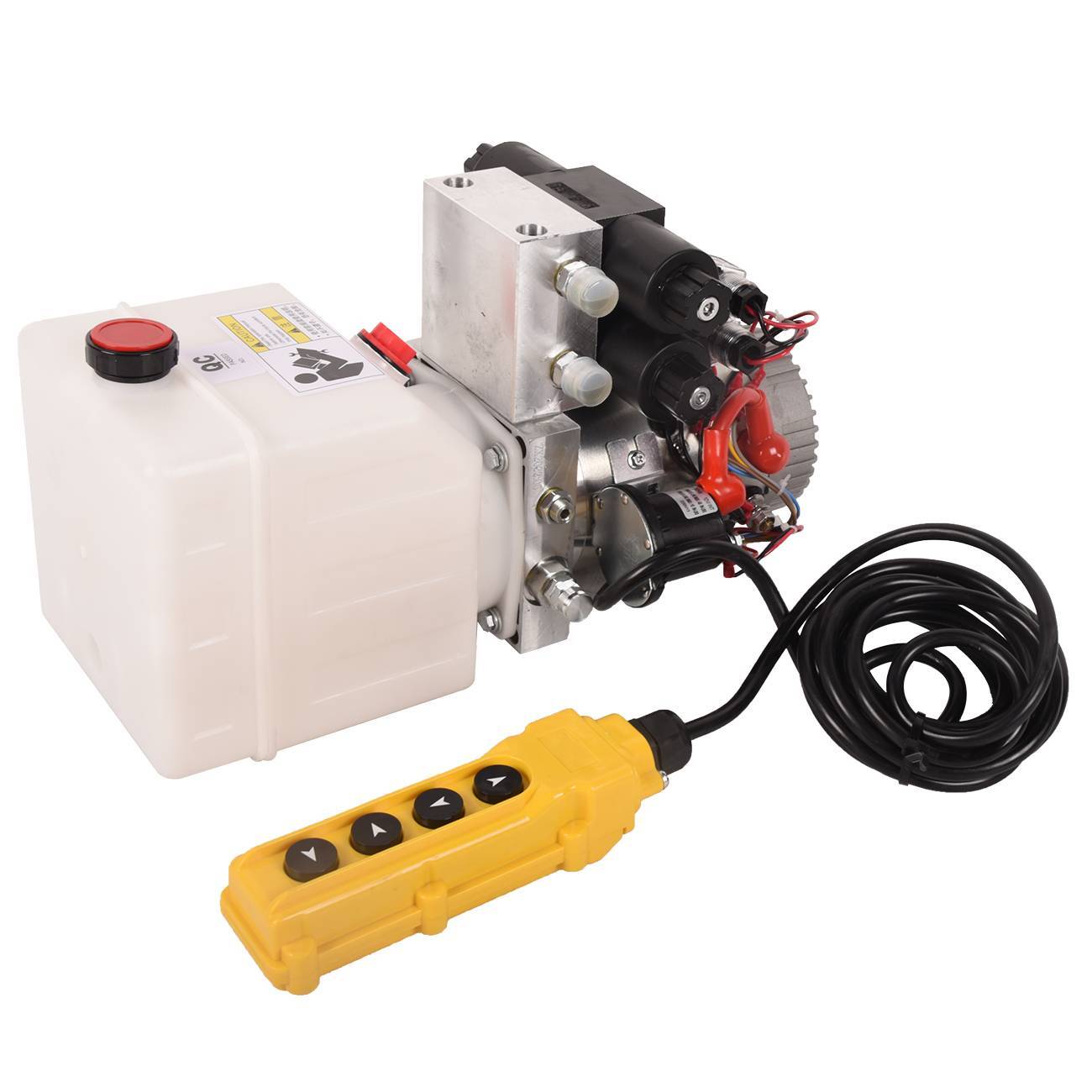 12V 4.5 Quart Hydraulic Power Unit Double Acting Pump Trailer Dump Trailer