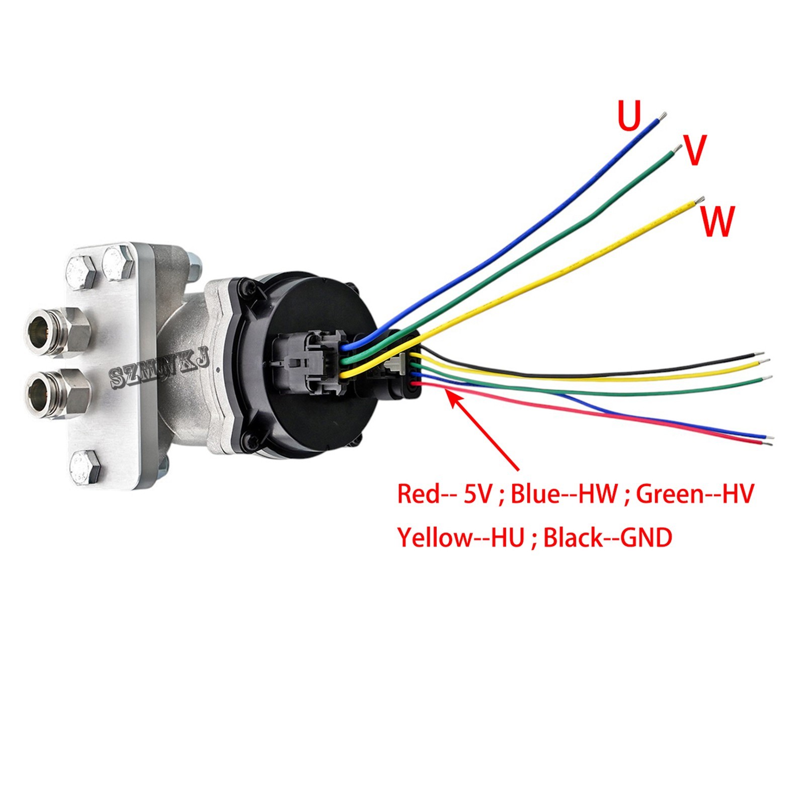 Brushless Motor Gerotor Pump DC 12V 15L/Min 2.5Mpa Low Noise High Power Oil Pump