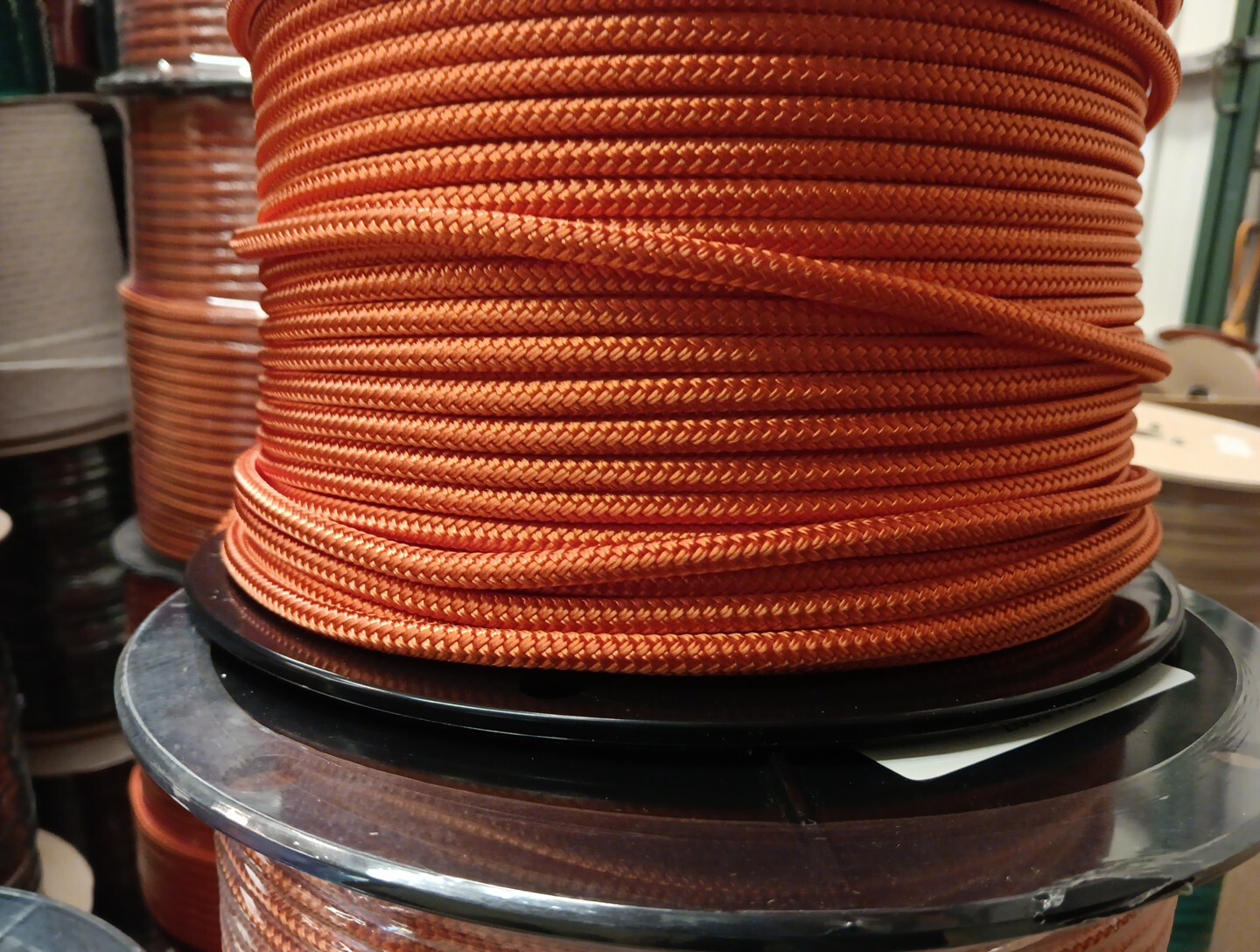 1/2″ x 200 ft. Double Braid-Yacht Braid Polyester Rope Hank.Made in USA