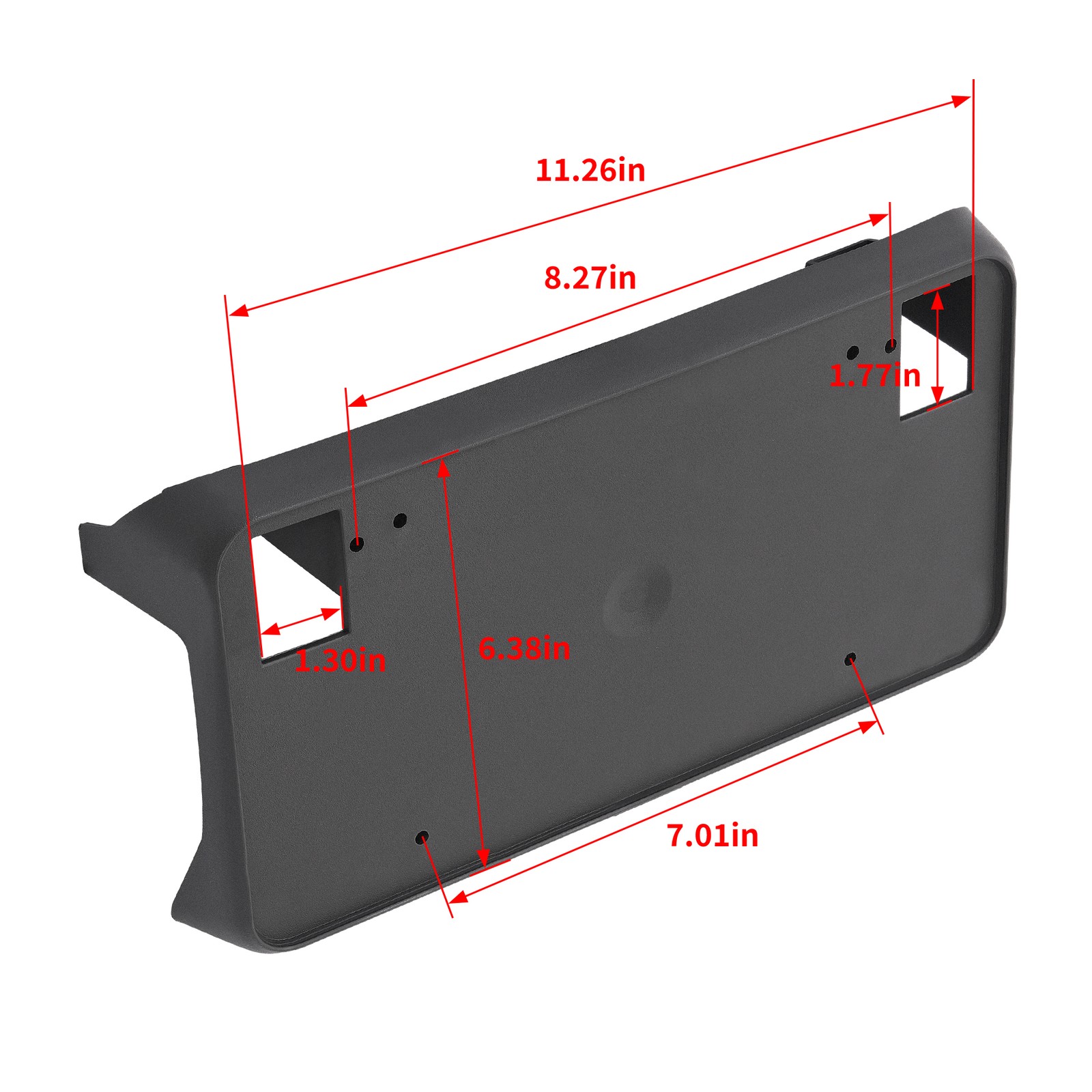 Front License Plate Bracket Mount Holder For Chevy Silverado 1500 2016-2018 2019