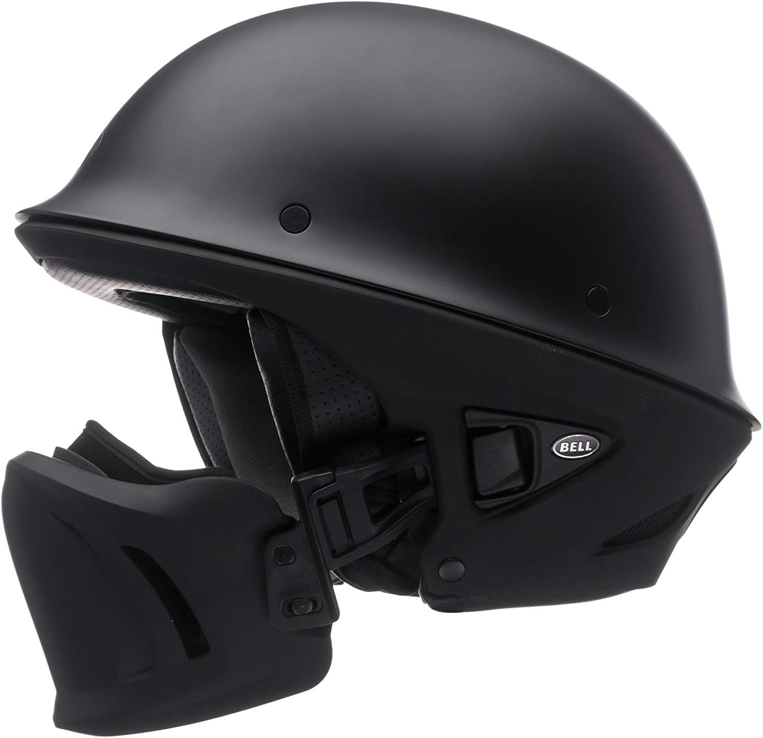 Bell Rogue Unisex-Adult Half Street Helmet (Solid Matte Black, Small) 7000799