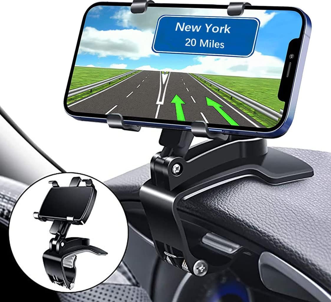 360° Rotation Dashboard Universal Car Phone Holder Mount for iPhone Samsung USA
