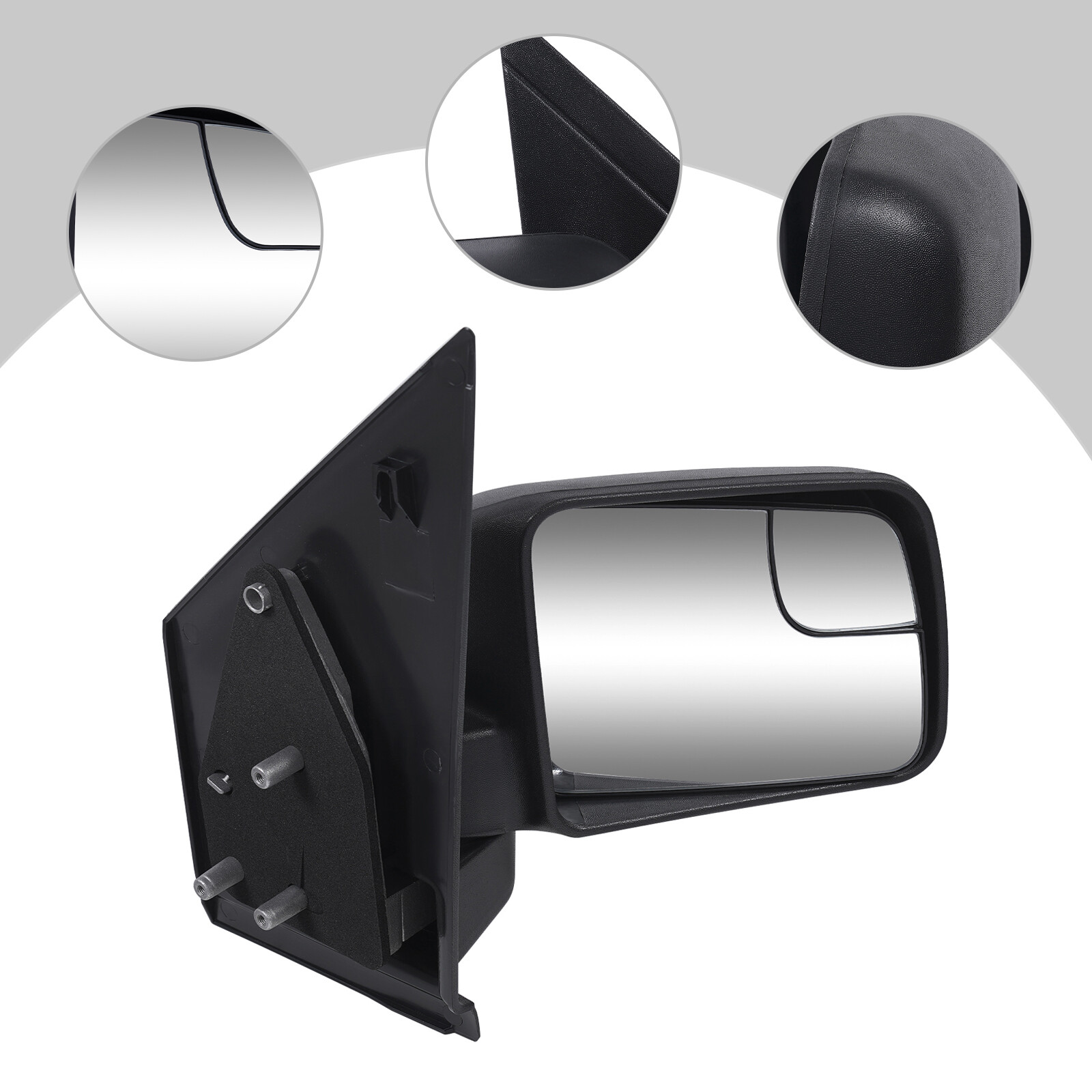 Right Rear Manual Fold Mirror For 2011-2013 Ford Transit Connect W/O Blind Spot