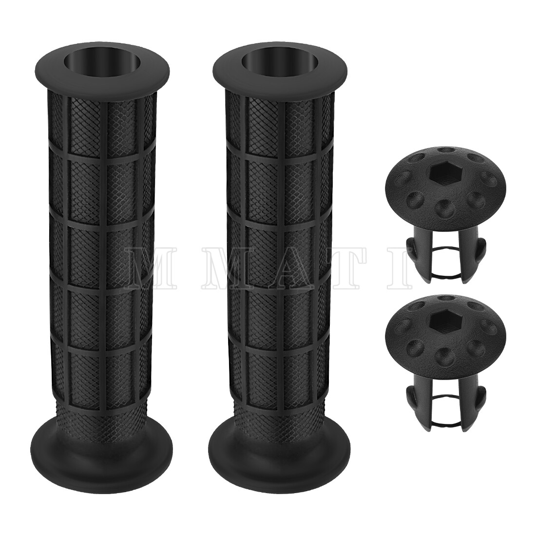 Handlebar Grips w/Grip Ends for Honda Recon Rancher Foreman Rubicon Rincon 08-24