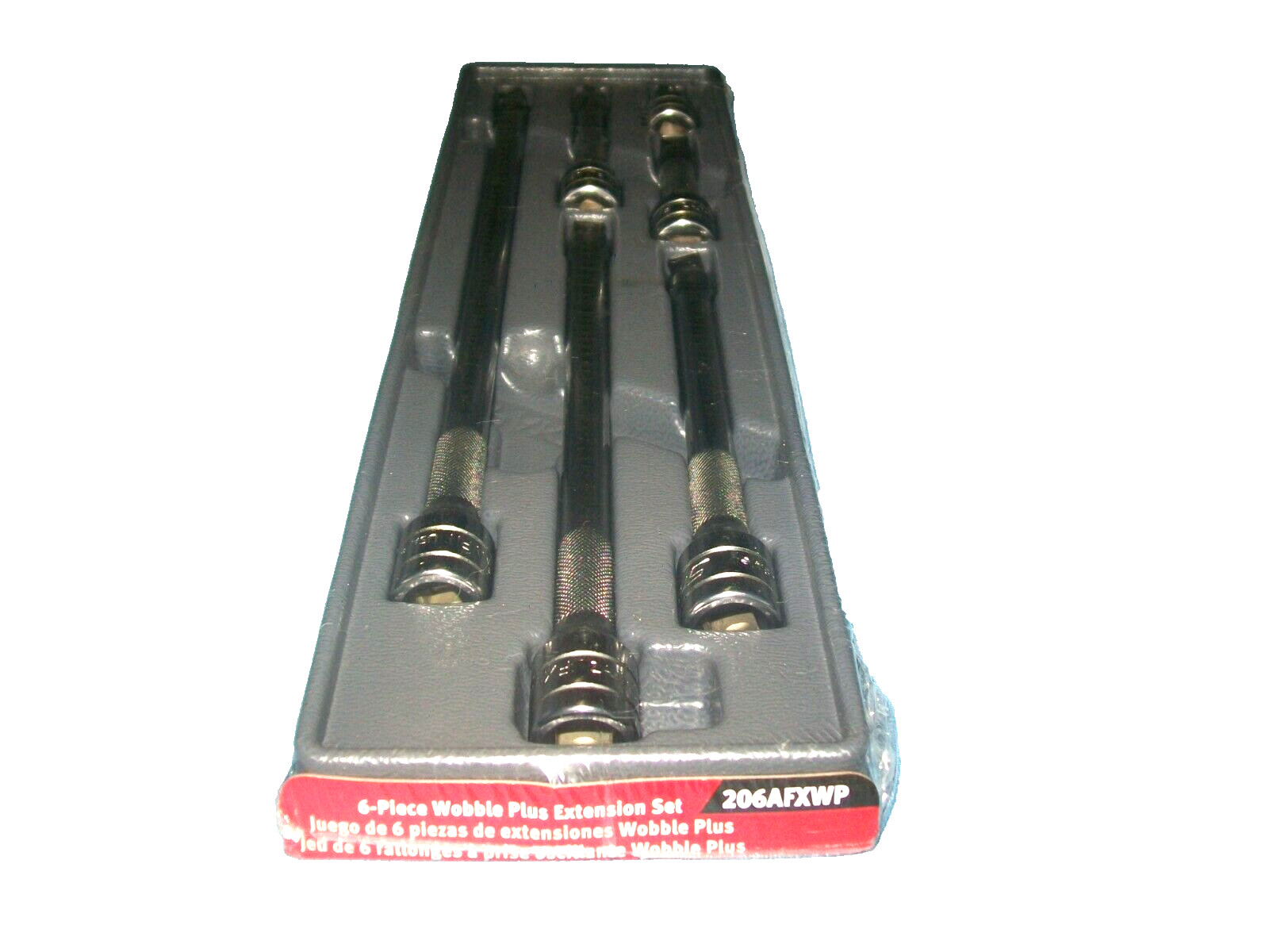New Snap-on™ 3/8″ drive 6pc Knurled Wobble Plus Extension Set 206AFXWP Sealed
