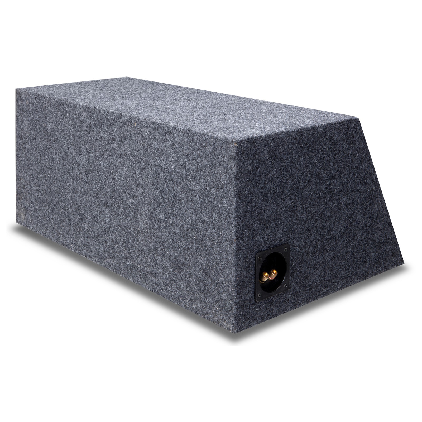 Car Audio Dual 10″ Sealed Subwoofer Salnted Hatchback Stereo Sub Box Enclosure