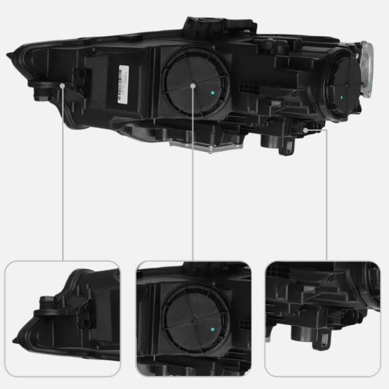 HID Left Driver Side Headlight Front Headlight Assembly For 2017-20 Audi A3