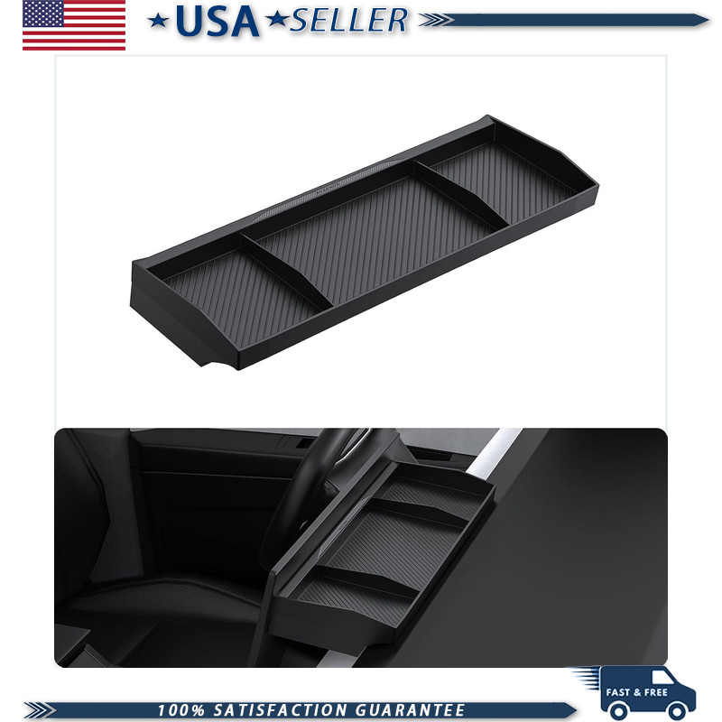 Tesla Cybertruck Center Console Sunglasses Holder Hidden Dashboard Storage Tray